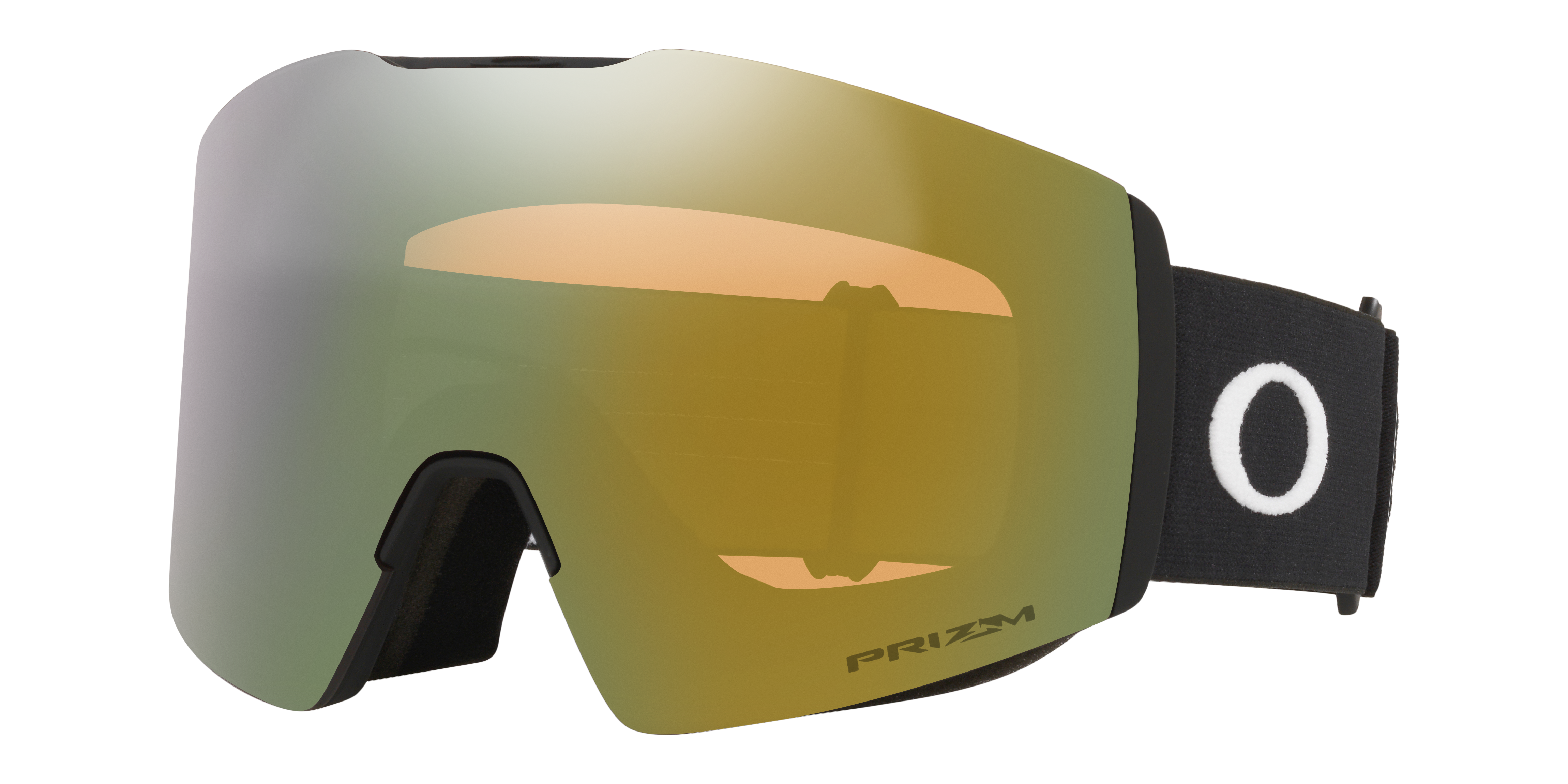 Oakley Uomo Oakley OO7099 FALL LINE L 709957 Maschere da sci O_Matter Verde Maschera Normale