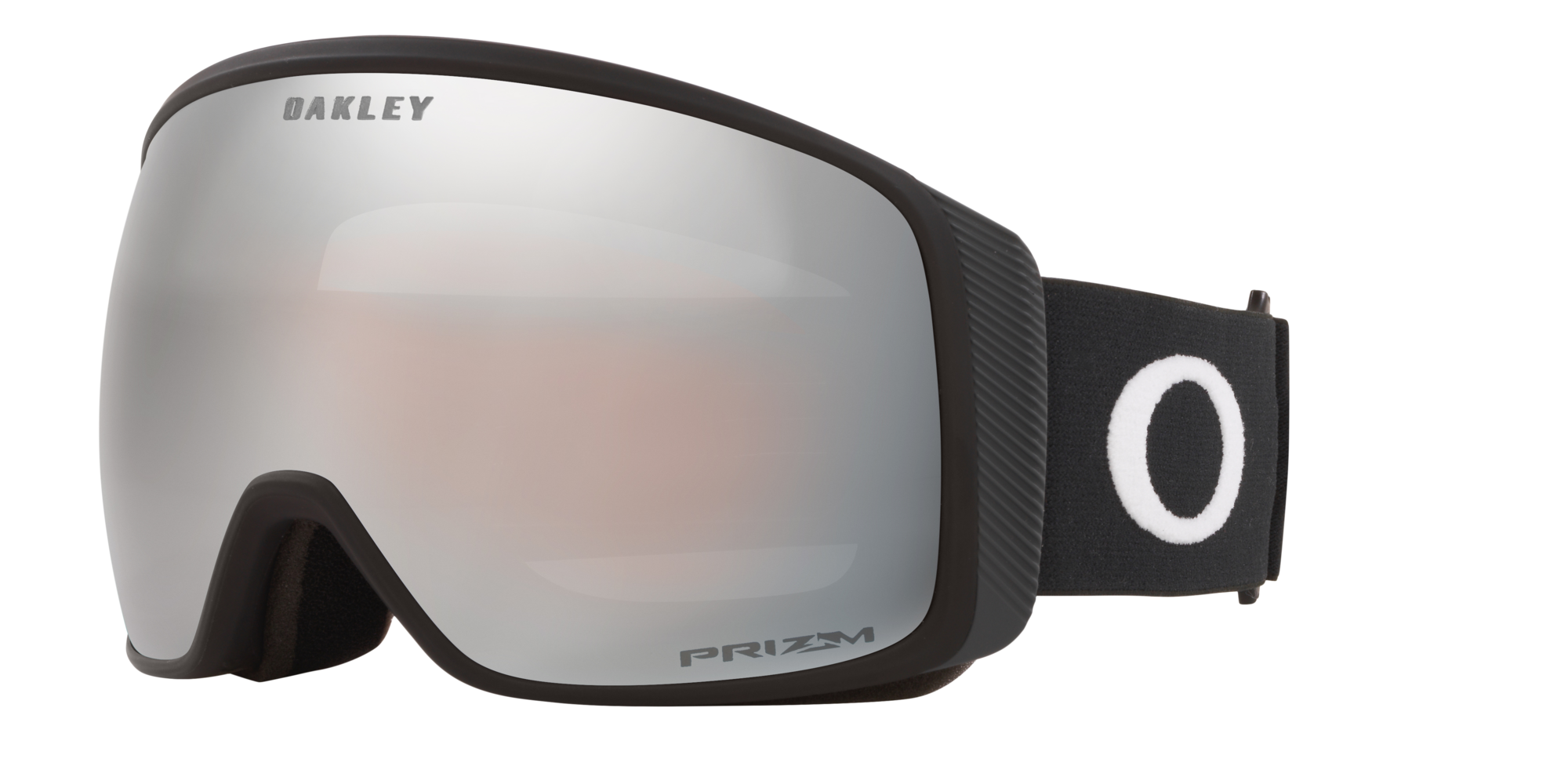 Oakley Uomo Oakley OO7104 FLIGHT TRACKER L 710402 Maschere da sci O_Matter Nero Grigio Maschera Normale Prizm