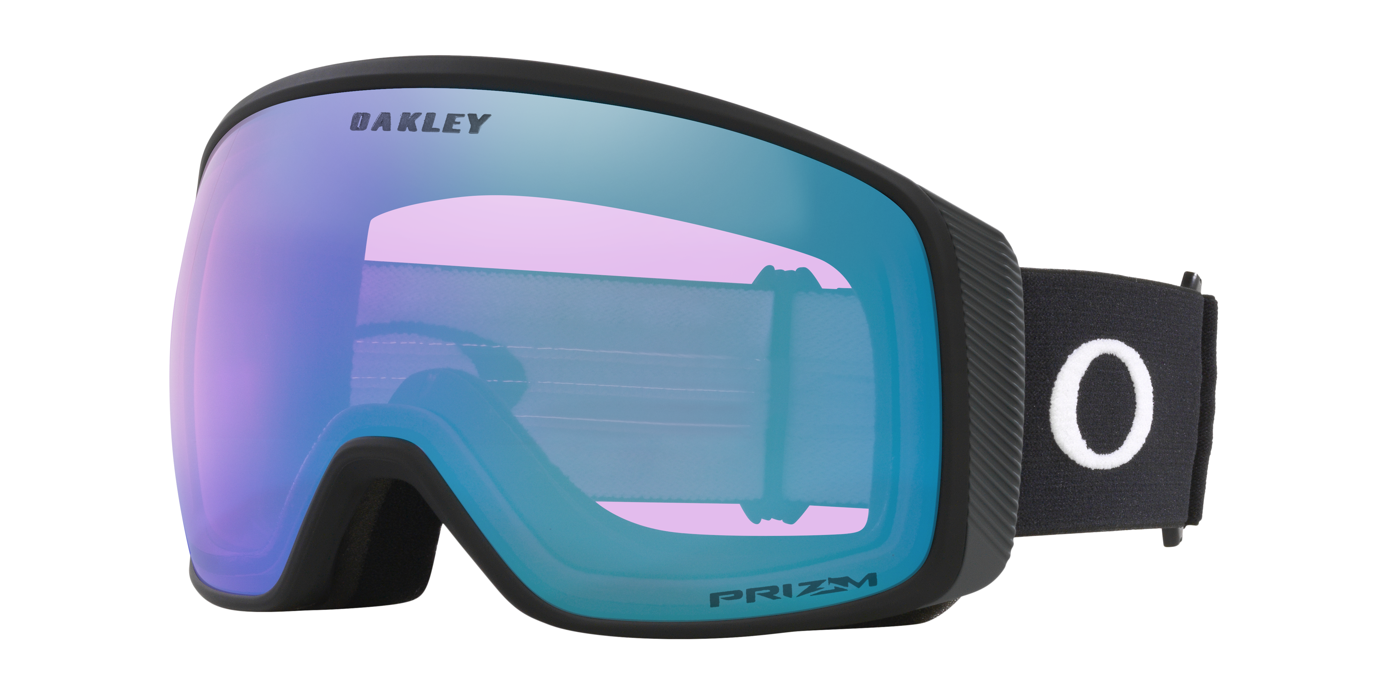 Oakley Uomo Oakley OO7104 FLIGHT TRACKER L 710482 Maschere da sci O_Matter Blu Maschera Normale