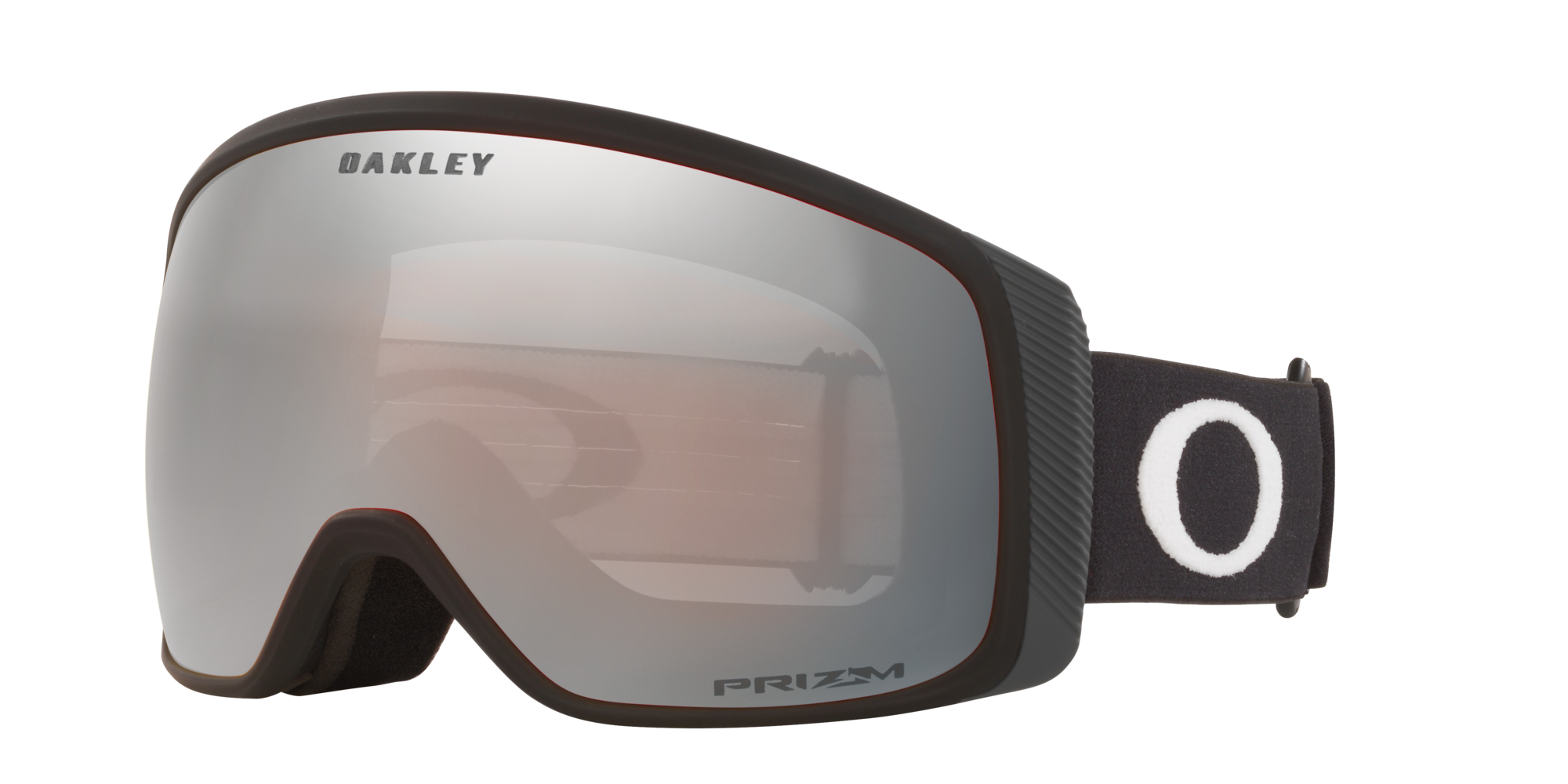 Oakley Uomo Oakley OO7105 FLIGHT TRACKER M 710501 Maschere da sci O_Matter Nero Grigio Maschera Normale Prizm