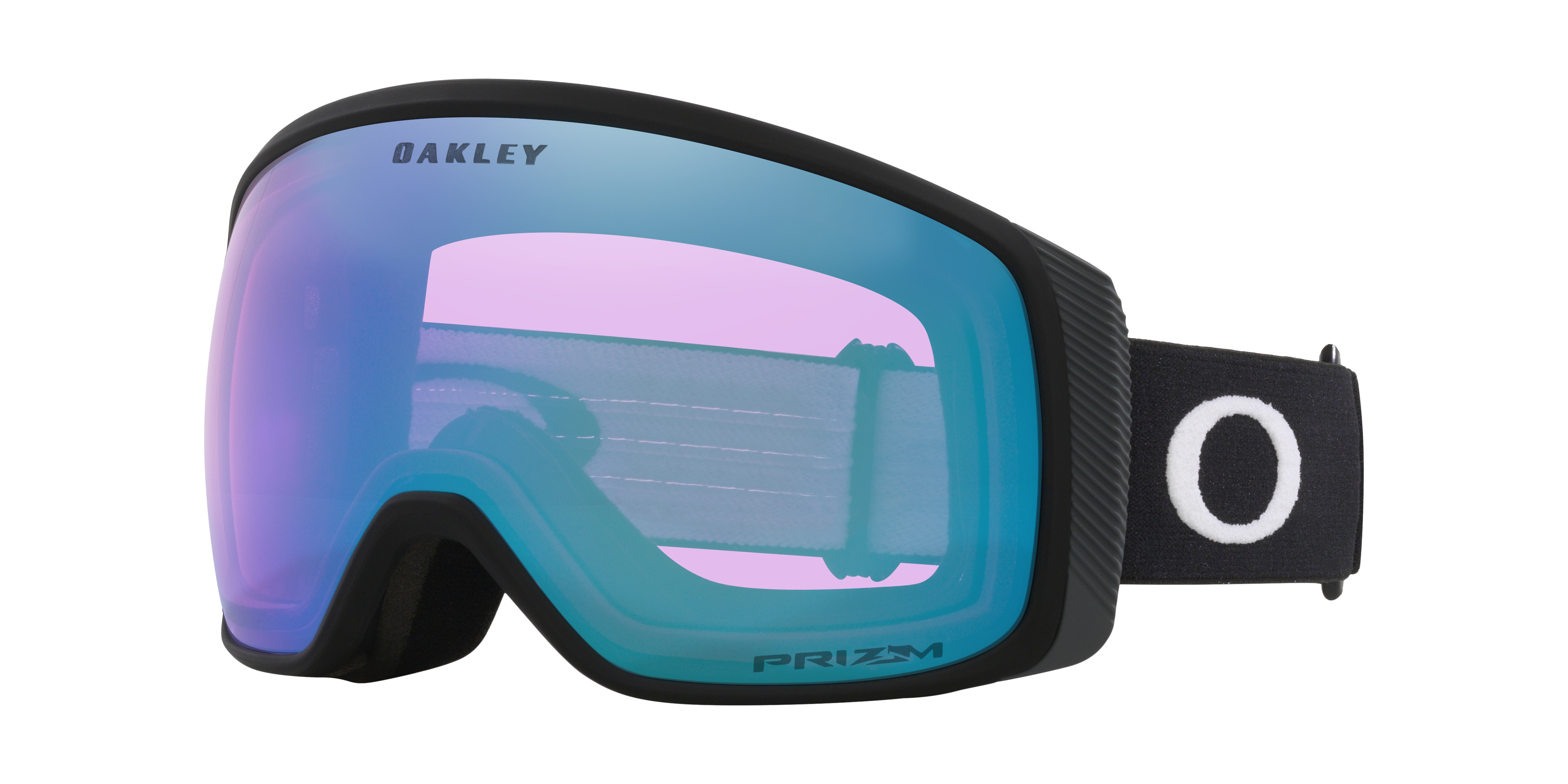 Oakley Uomo Oakley OO7105 FLIGHT TRACKER M 710578 Maschere da sci O_Matter Blu Maschera Normale