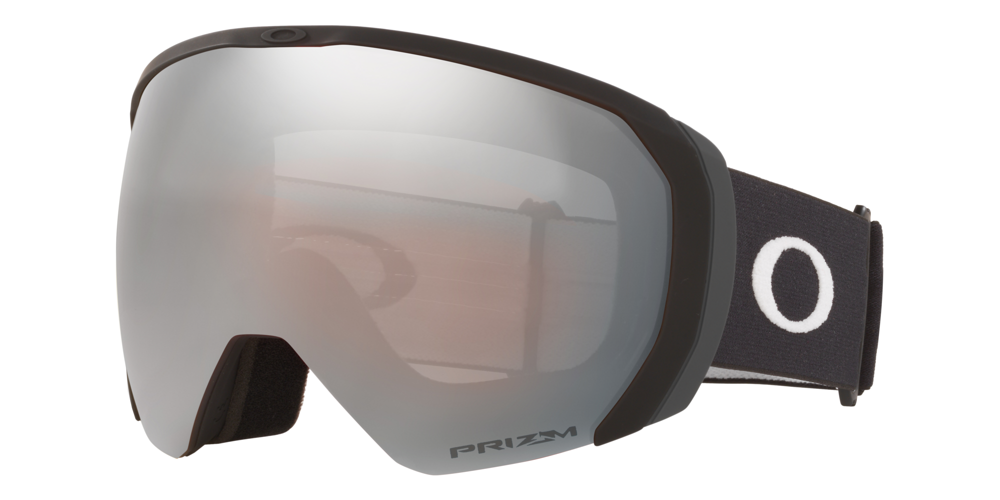 Oakley Uomo Oakley OO7110 FLIGHT PATH L 711001 Maschere da sci O_Matter Nero Grigio Maschera Normale Prizm