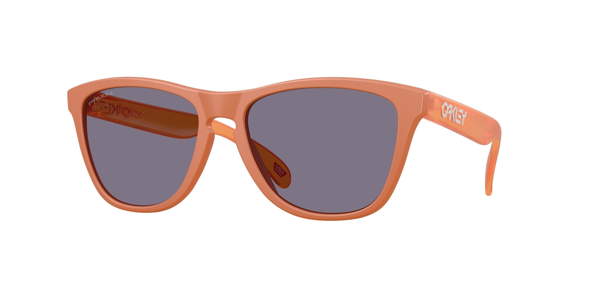 Oakley Uomo Oakley OO9013 FROGSKINS 9013M1 Occhiali da sole O_Matter Marrone Grigio Squadrata Normale