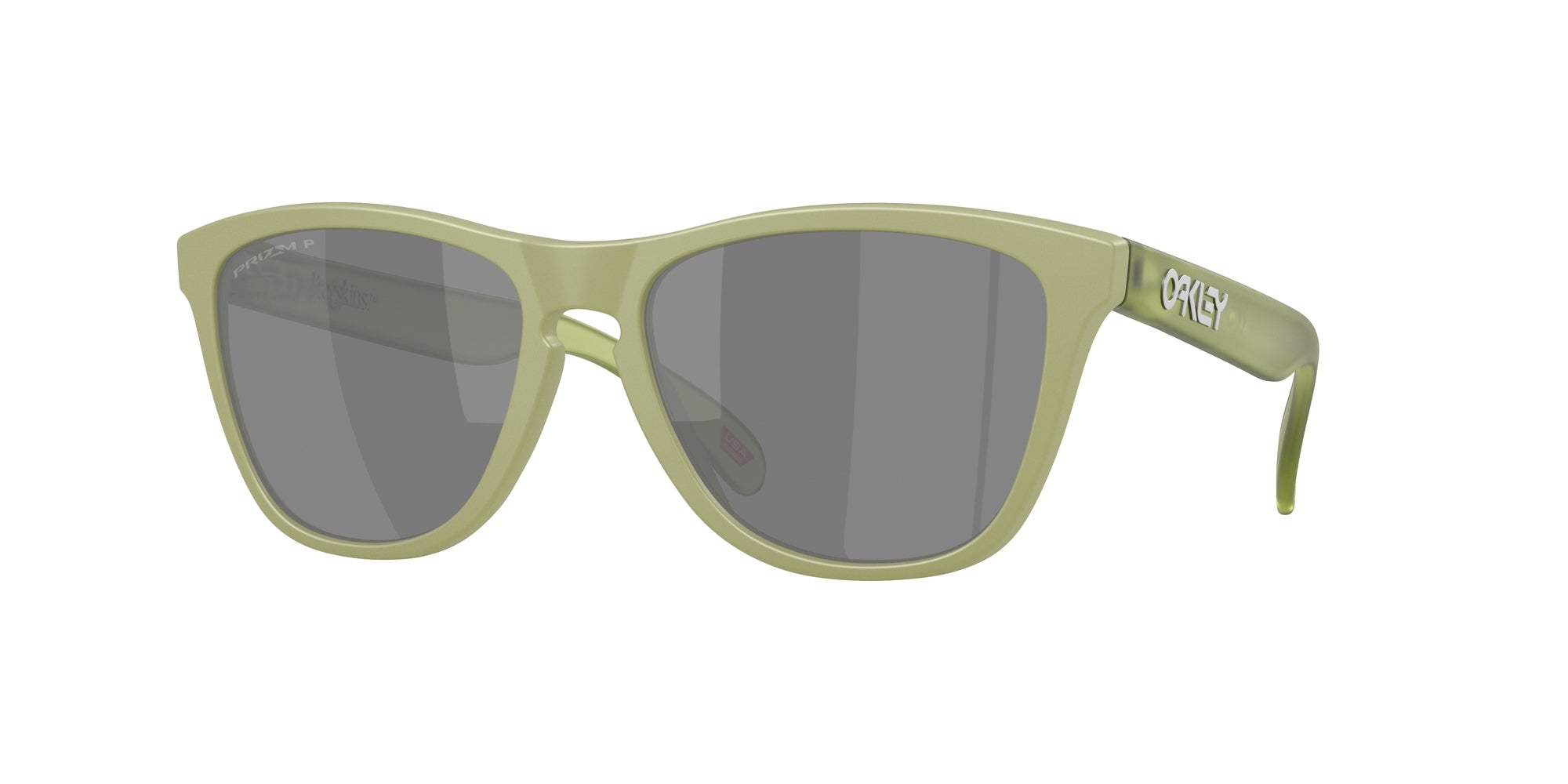 Oakley Uomo Oakley OO9013 FROGSKINS 9013M2 Occhiali da sole O_Matter Verde Grigio Squadrata Polarizzata