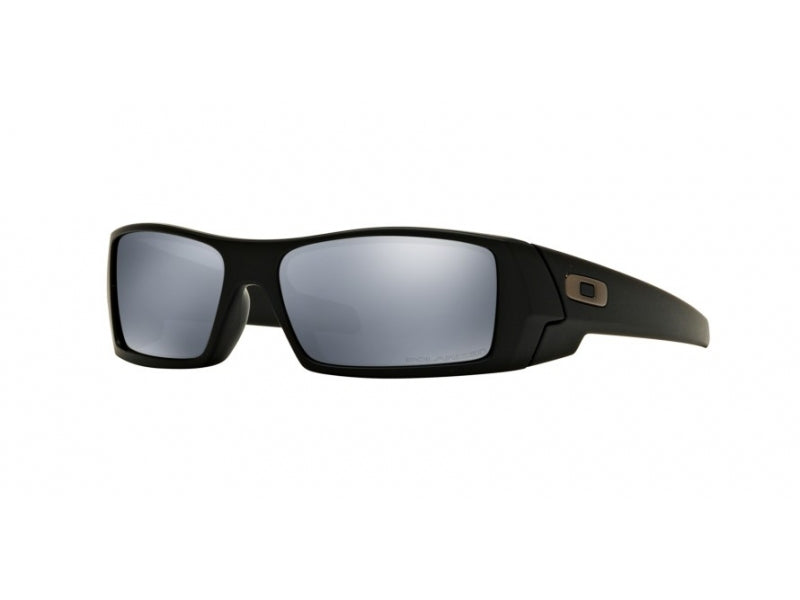 Oakley Uomo Oakley OO9014 GASCAN 12-856 Occhiali da sole O_Matter Nero Grigio Squadrata Polarizzata Prizm Iridium