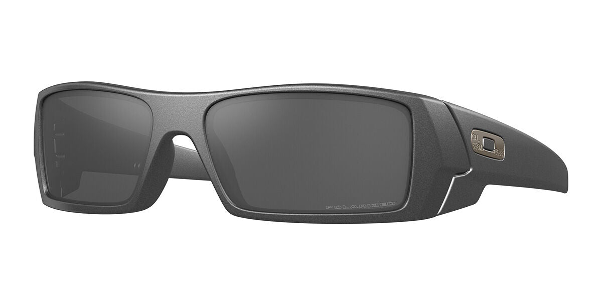 Oakley Uomo Oakley OO9014 GASCAN 53-112 Occhiali da sole O_Matter Nero Grigio Squadrata Polarizzata