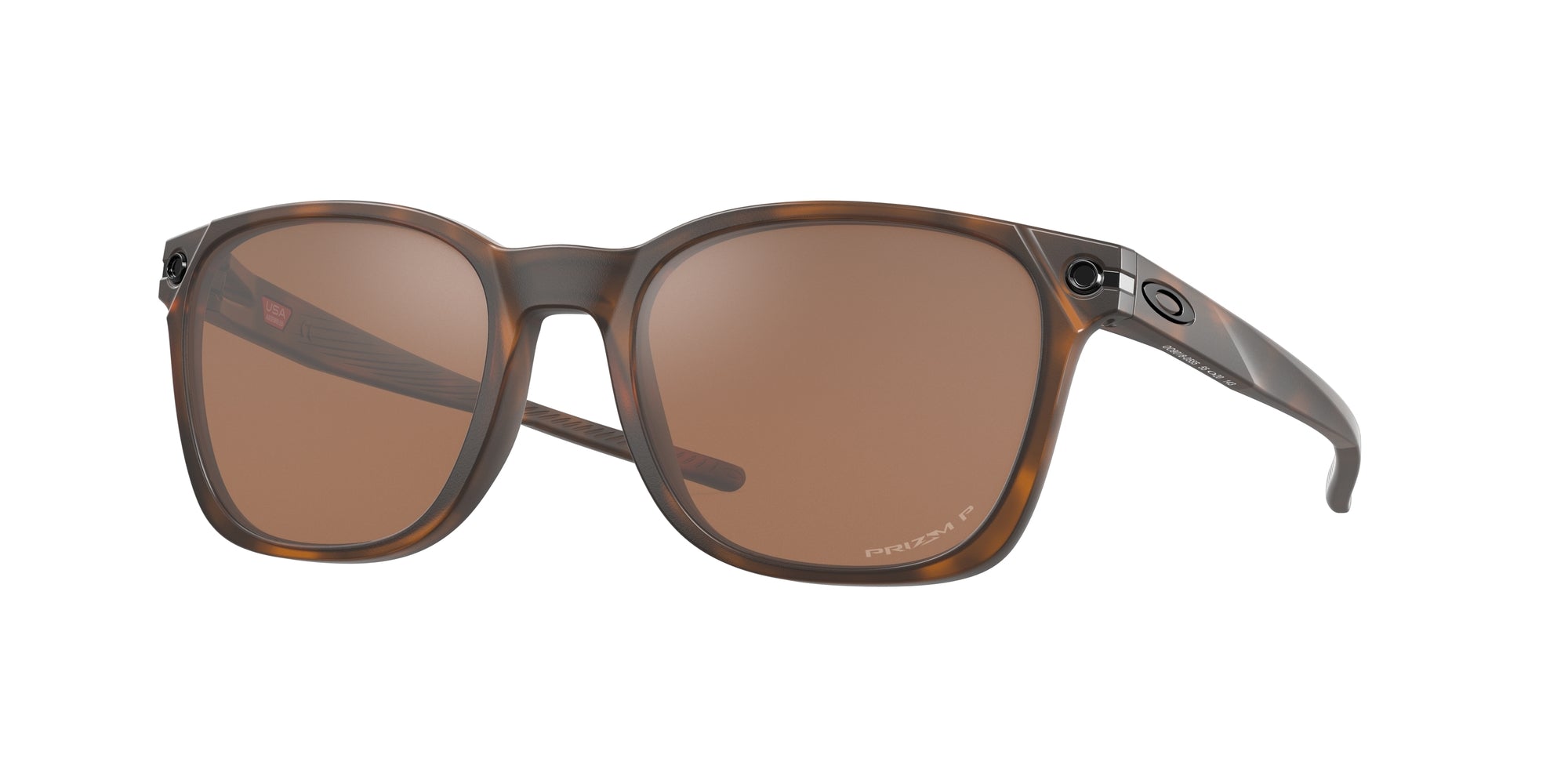 Oakley Uomo Oakley OO9018 OJECTOR 901805 Occhiali da sole O_Matter Marrone Marrone Squadrata Polarizzata Prizm