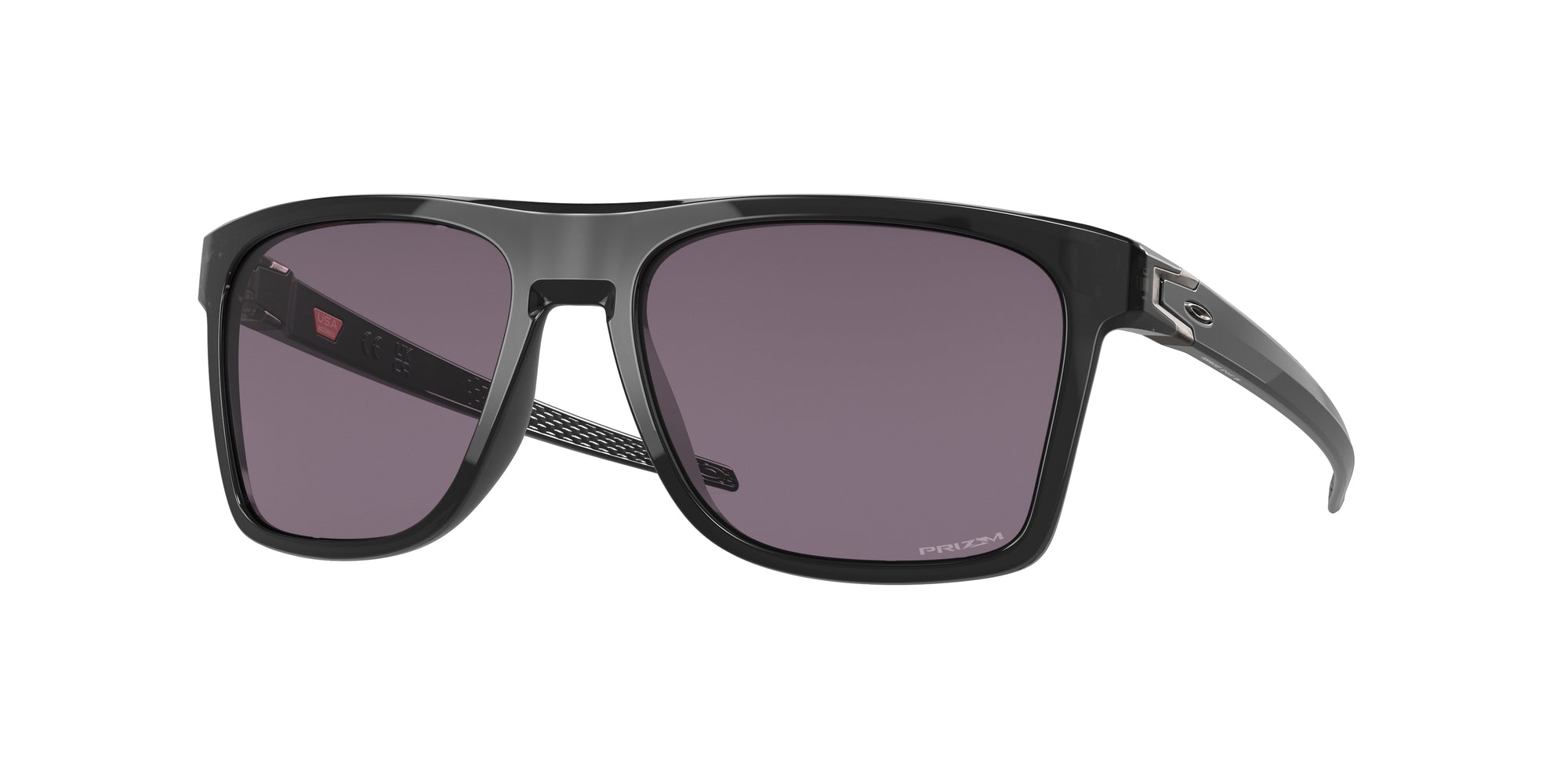 Oakley Uomo Oakley OO9100 LEFFINGWELL 910001 Occhiali da sole O_Matter Nero Grigio Squadrata Normale Prizm Oakley Uomo Oakley OO9100 LEFFINGWELL 910001 Occhiali da sole O_Matter Nero Grigio Squadrata Normale Prizm