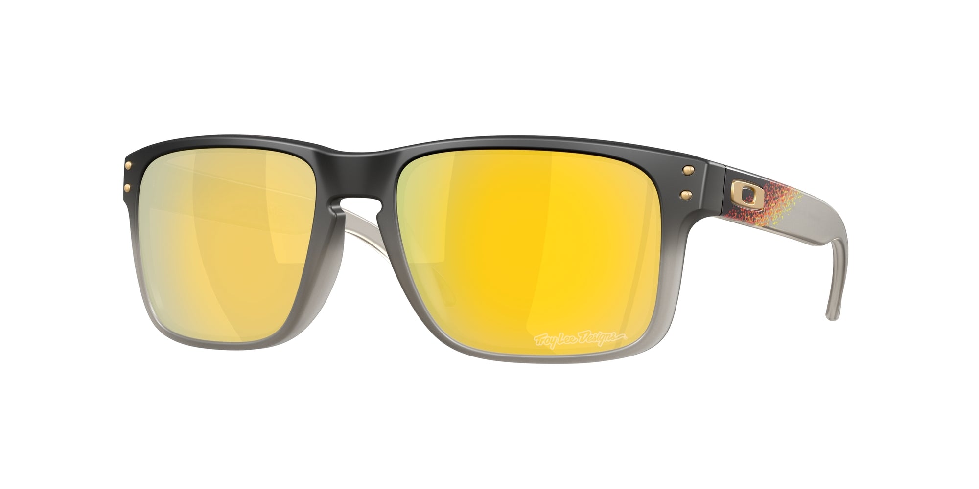 Oakley Uomo Oakley OO9102 HOLBROOK 9102AH Occhiali da sole O_Matter Nero Oro Squadrata Polarizzata Oakley Uomo Oakley OO9102 HOLBROOK 9102AH Occhiali da sole O_Matter Nero Oro Squadrata Polarizzata