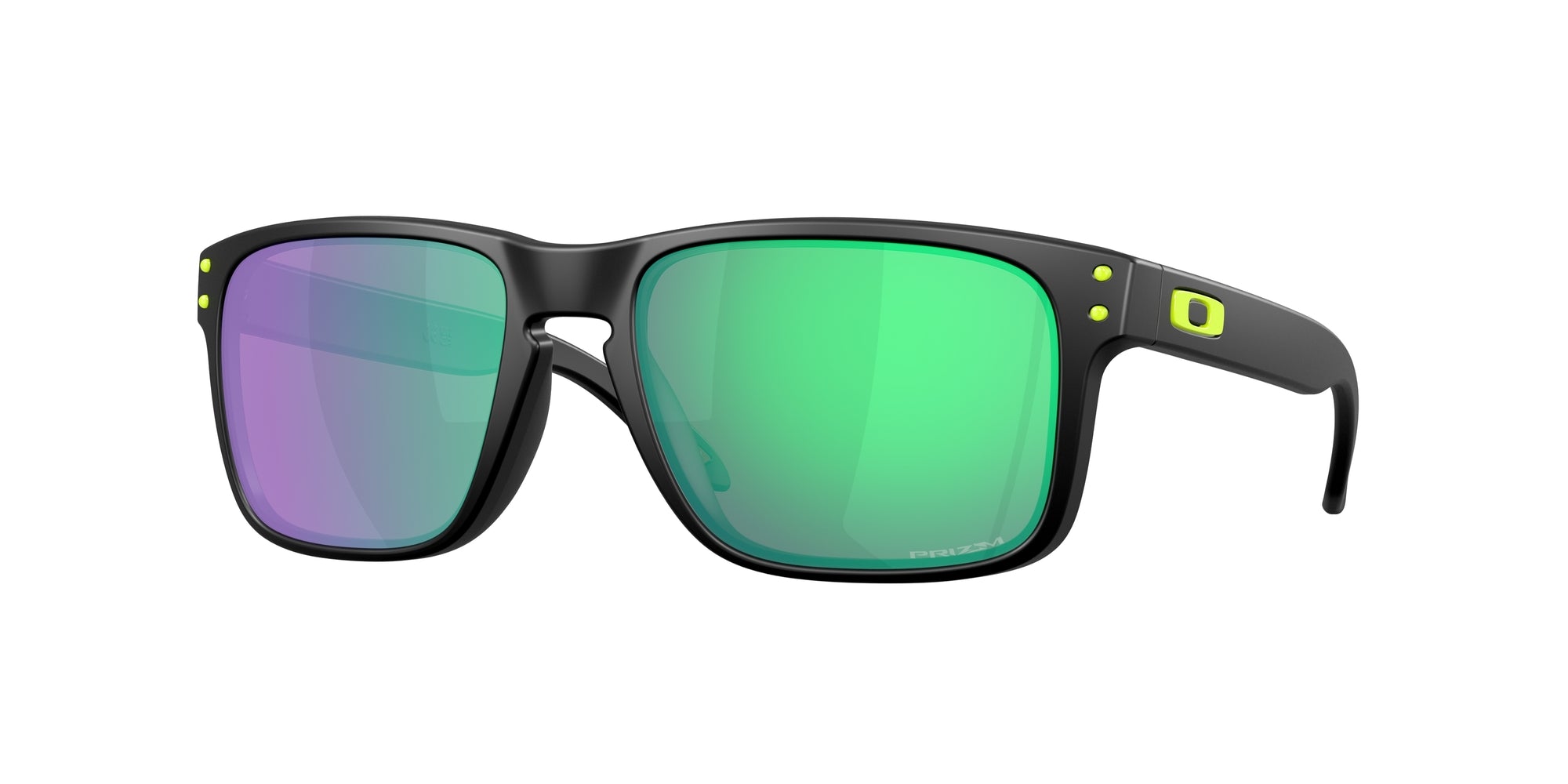 Oakley Uomo Oakley OO9102 HOLBROOK 9102AI Occhiali da sole O_Matter Nero Verde Squadrata Normale