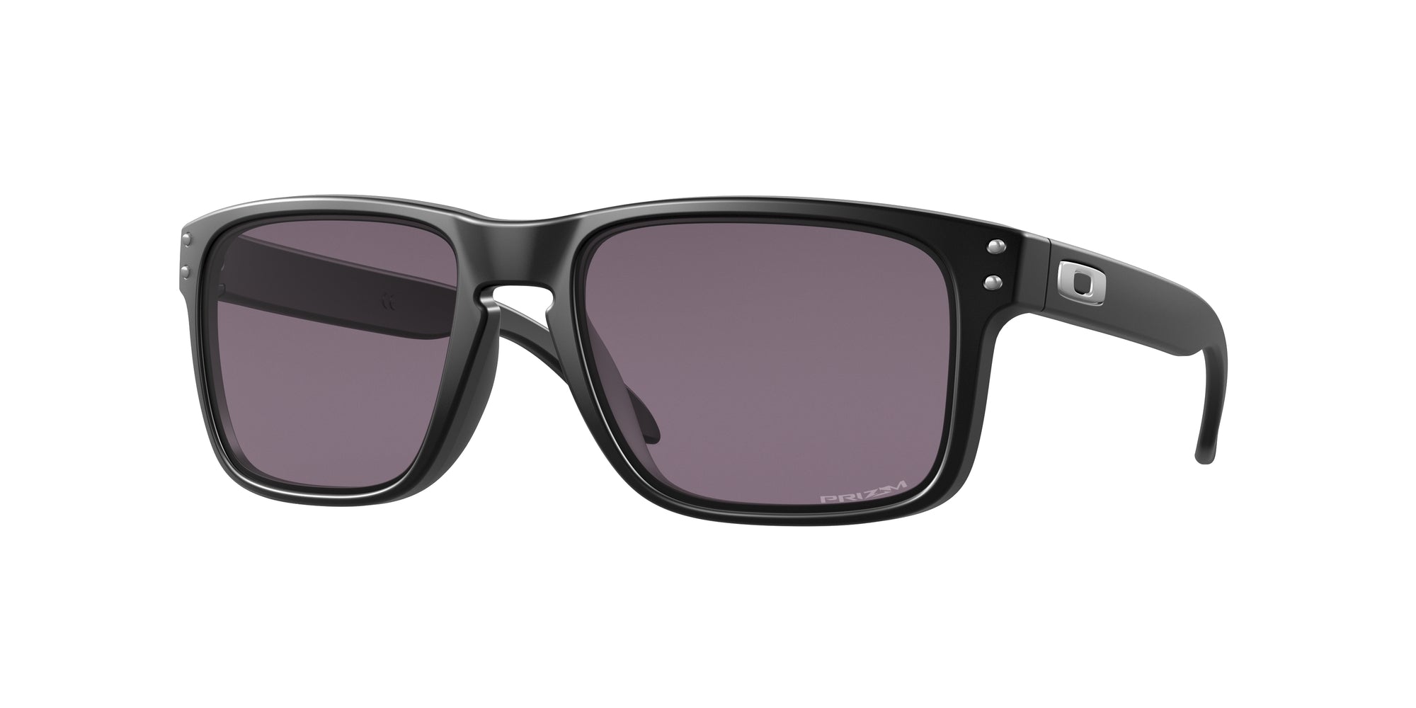 Oakley Uomo Oakley OO9102 HOLBROOK 9102E8 Occhiali da sole O_Matter Nero Grigio Squadrata Normale Prizm