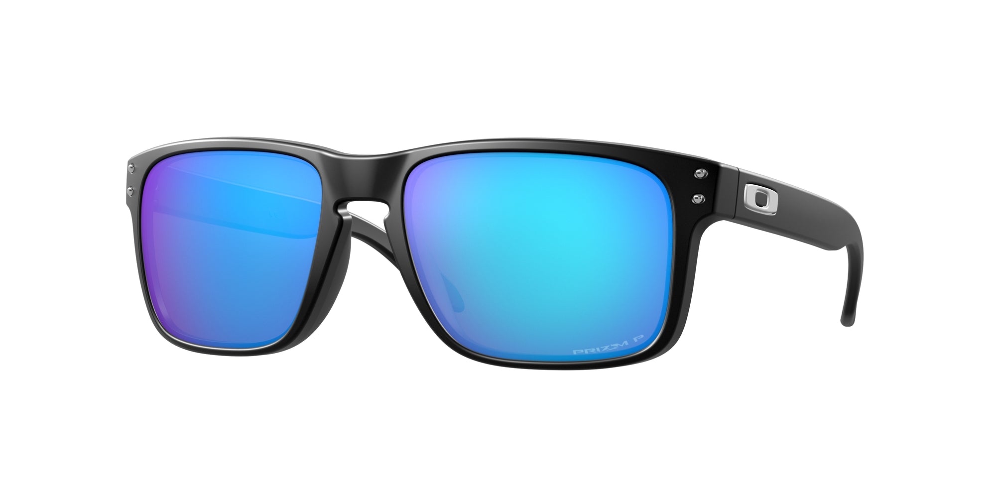 Oakley Uomo Oakley OO9102 HOLBROOK 9102F0 Occhiali da sole O_Matter Nero Blu Squadrata Polarizzata Prizm Oakley Uomo Oakley OO9102 HOLBROOK 9102F0 Occhiali da sole O_Matter Nero Blu Squadrata Polarizzata Prizm