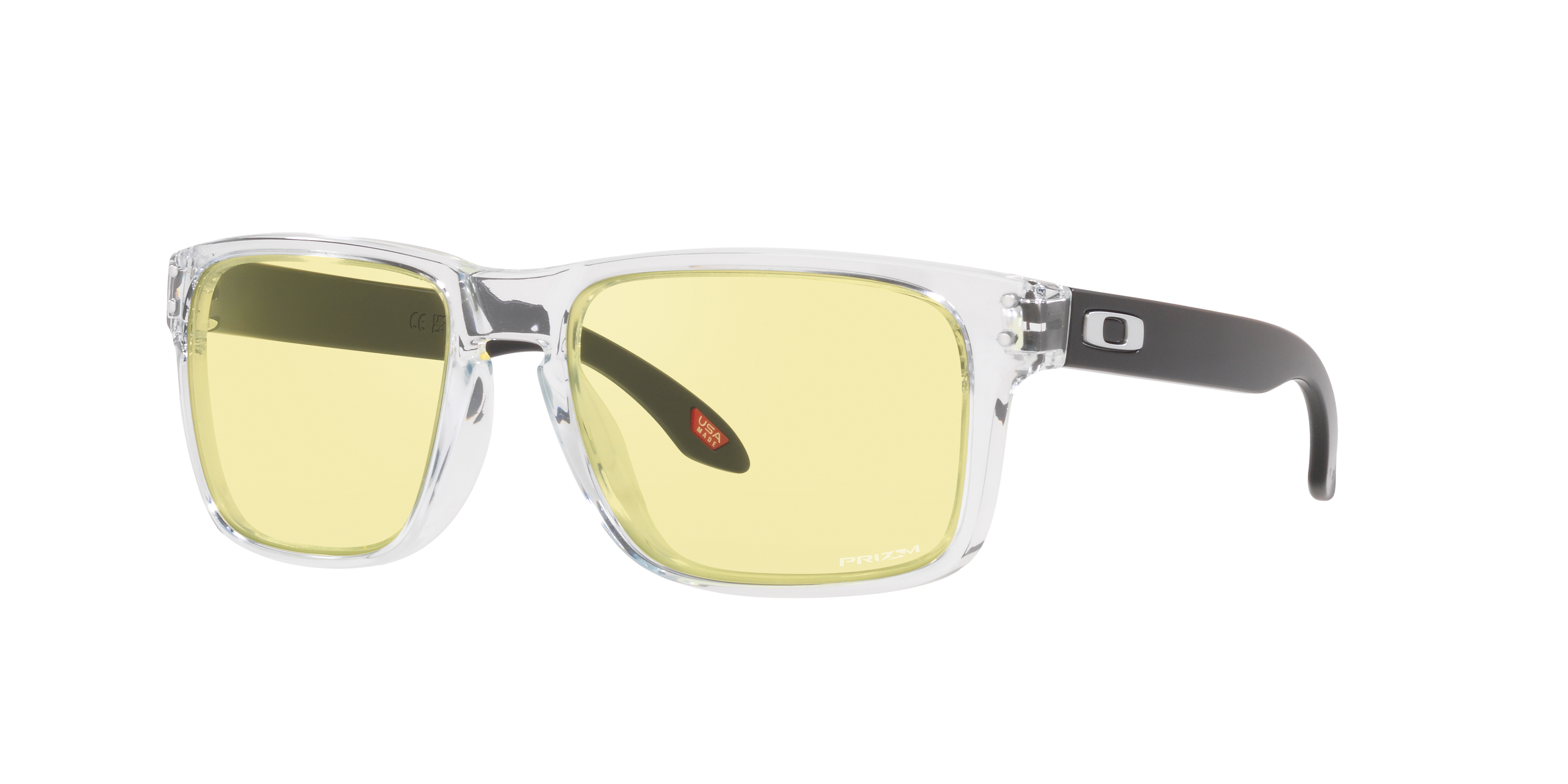 Oakley Uomo Oakley OO9102 HOLBROOK 9102X2 Occhiali da sole O_Matter Trasparente Prizm Gaming Squadrata Normale Prizm