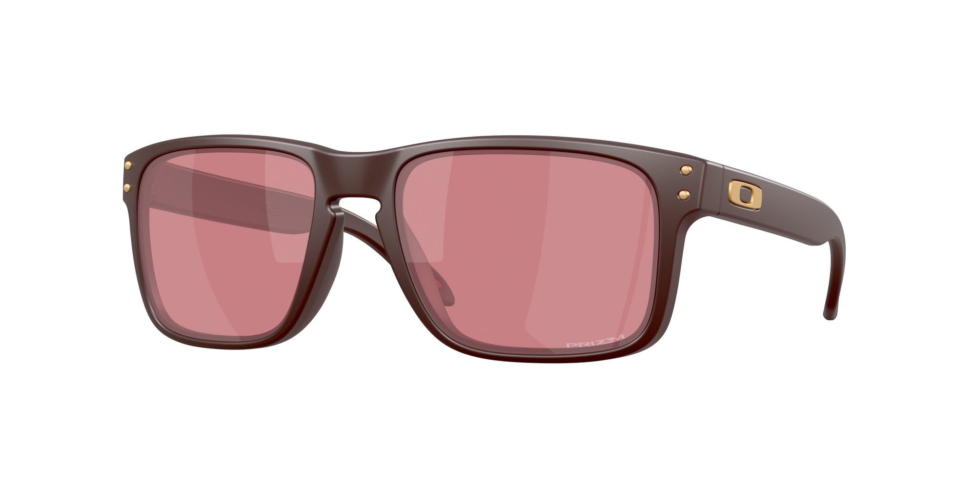 Oakley Uomo Oakley OO9102 HOLBROOK 9102Z2 Occhiali da sole O_Matter Rosso Viola Squadrata Normale