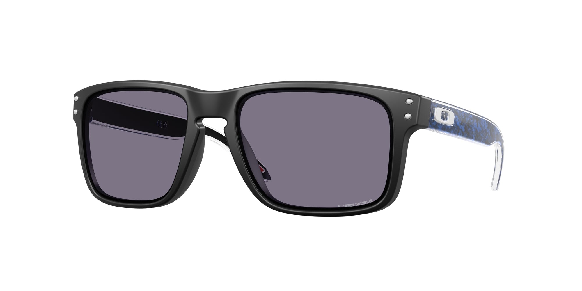 Oakley Uomo Oakley OO9102 HOLBROOK 9102Z3 Occhiali da sole O_Matter Nero Grigio Squadrata Normale