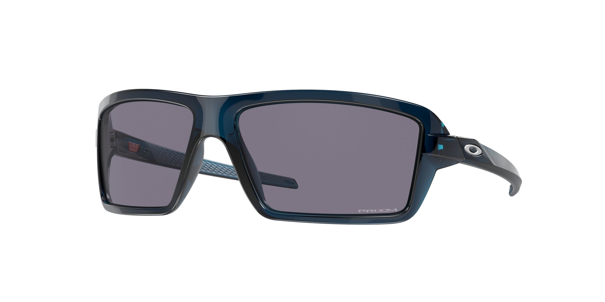 Oakley Uomo Oakley OO9129 CABLES 912917 Occhiali da sole O_Matter Blu Grigio Squadrata Normale Prizm Oakley Uomo Oakley OO9129 CABLES 912917 Occhiali da sole O_Matter Blu Grigio Squadrata Normale Prizm