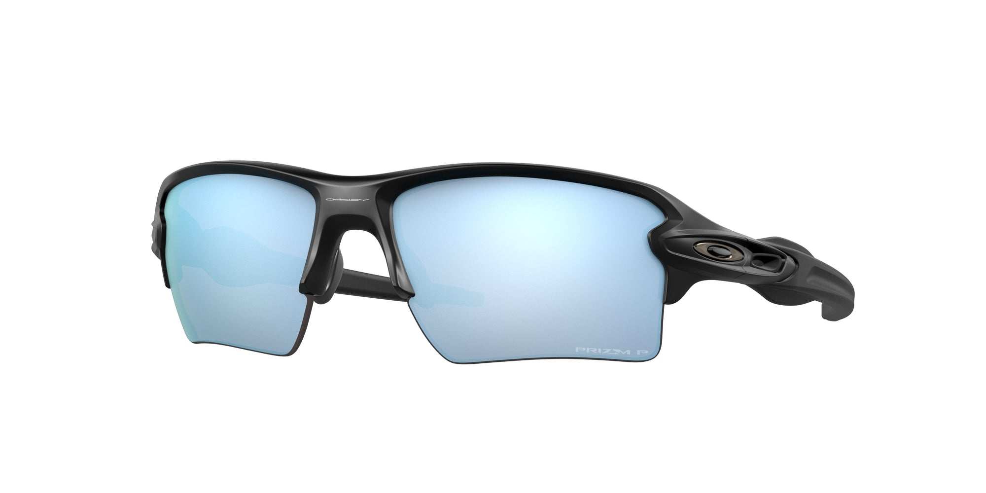 Oakley Uomo Oakley OO9188 FLAK 2.0 XL 918858 Occhiali da sole O_Matter Nero Blu Squadrata Polarizzata Prizm