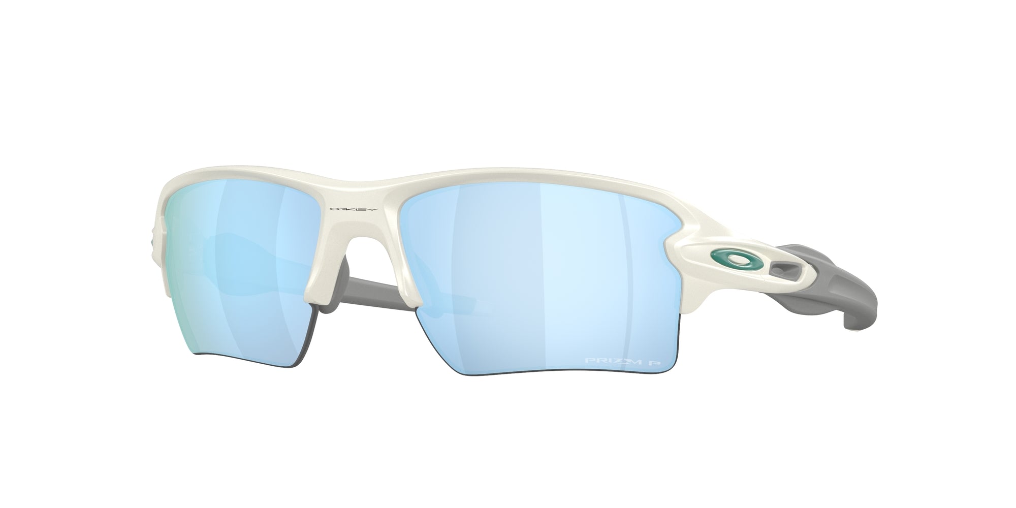 Oakley Uomo Oakley OO9188 FLAK 2.0 XL 9188K2 Occhiali da sole O_Matter Bianco Blu Squadrata Polarizzata Oakley Uomo Oakley OO9188 FLAK 2.0 XL 9188K2 Occhiali da sole O_Matter Bianco Blu Squadrata Polarizzata