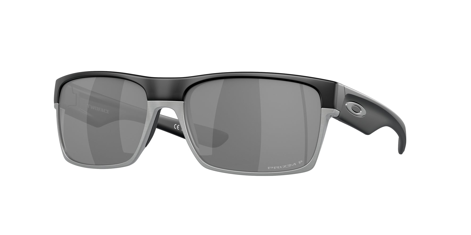 Oakley Uomo Oakley OO9189 TWOFACE 918938 Occhiali da sole O_Matter Nero Grigio Squadrata Polarizzata Prizm Oakley Uomo Oakley OO9189 TWOFACE 918938 Occhiali da sole O_Matter Nero Grigio Squadrata Polarizzata Prizm
