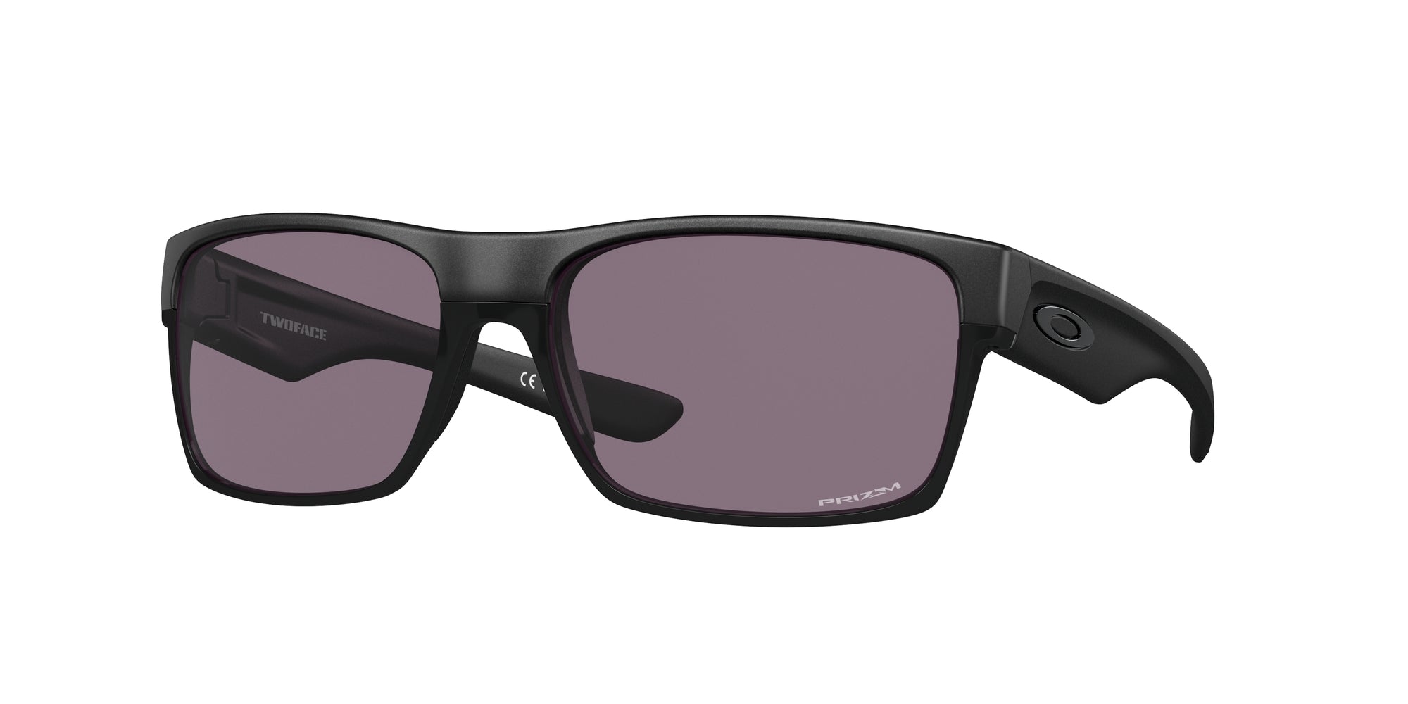 Oakley Uomo Oakley OO9189 TWOFACE 918942 Occhiali da sole O_Matter Grigio Grigio Squadrata Normale Prizm