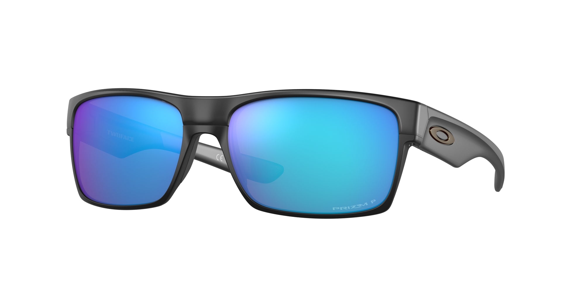 Oakley Uomo Oakley OO9189 TWOFACE 918946 Occhiali da sole O_Matter Nero Blu Squadrata Polarizzata Prizm Oakley Uomo Oakley OO9189 TWOFACE 918946 Occhiali da sole O_Matter Nero Blu Squadrata Polarizzata Prizm