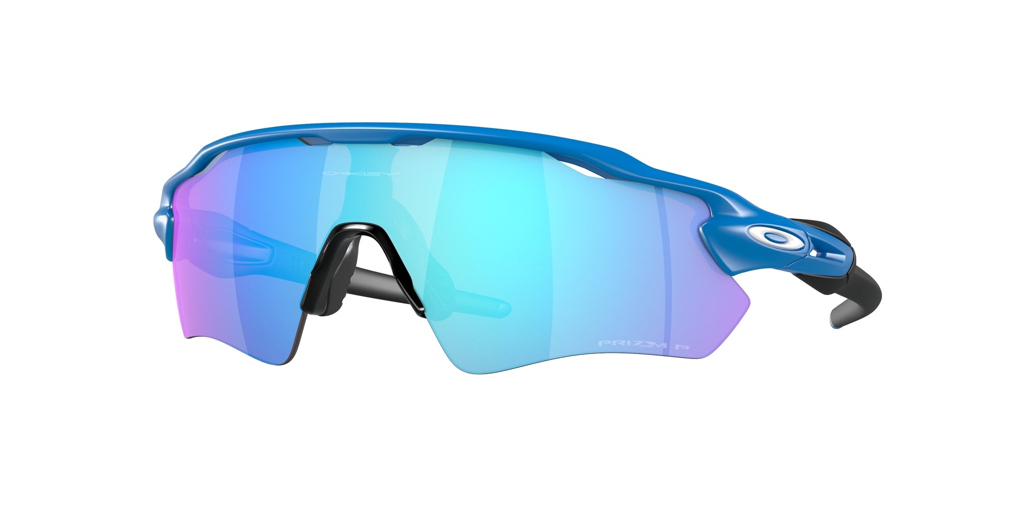 Oakley Uomo Oakley OO9208 RADAR EV PATH 9208F1 Occhiali da sole O_Matter Blu Blu Maschera Polarizzata Prizm