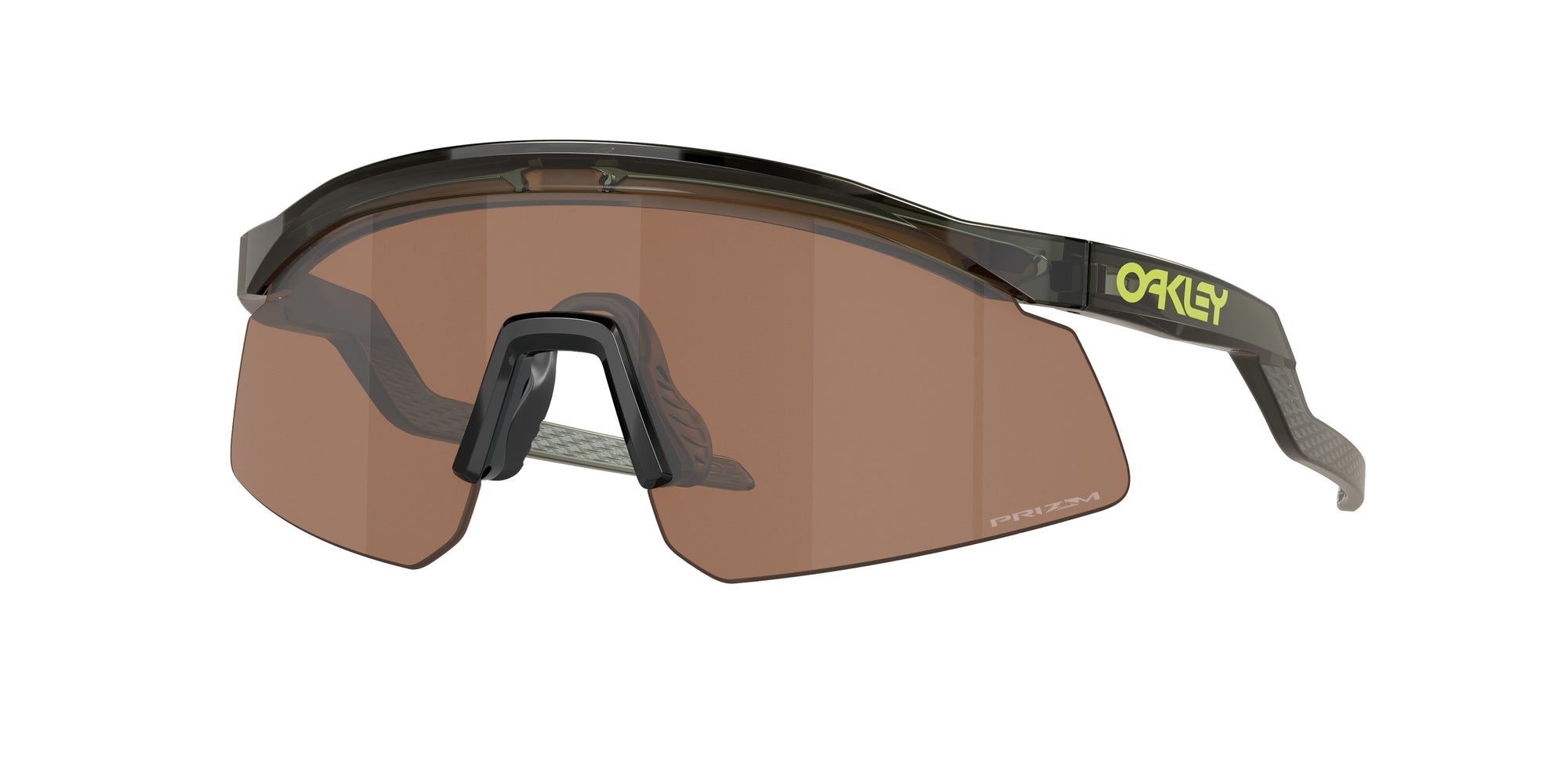 Oakley Uomo Oakley OO9229 HYDRA 922913 Occhiali da sole O_Matter Verde Marrone Maschera Normale Prizm