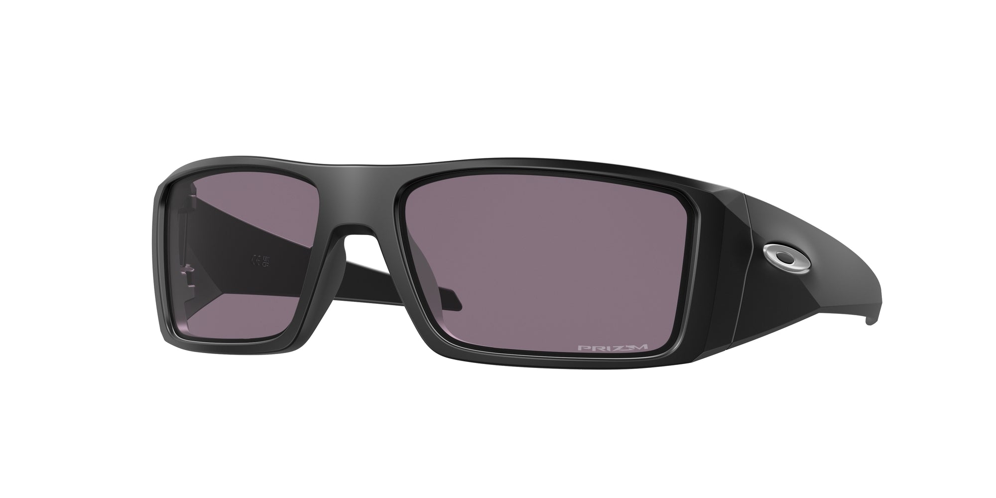 Oakley Uomo Oakley OO9231 HELIOSTAT 923101 Occhiali da sole O_Matter Nero Grigio Squadrata Normale Prizm