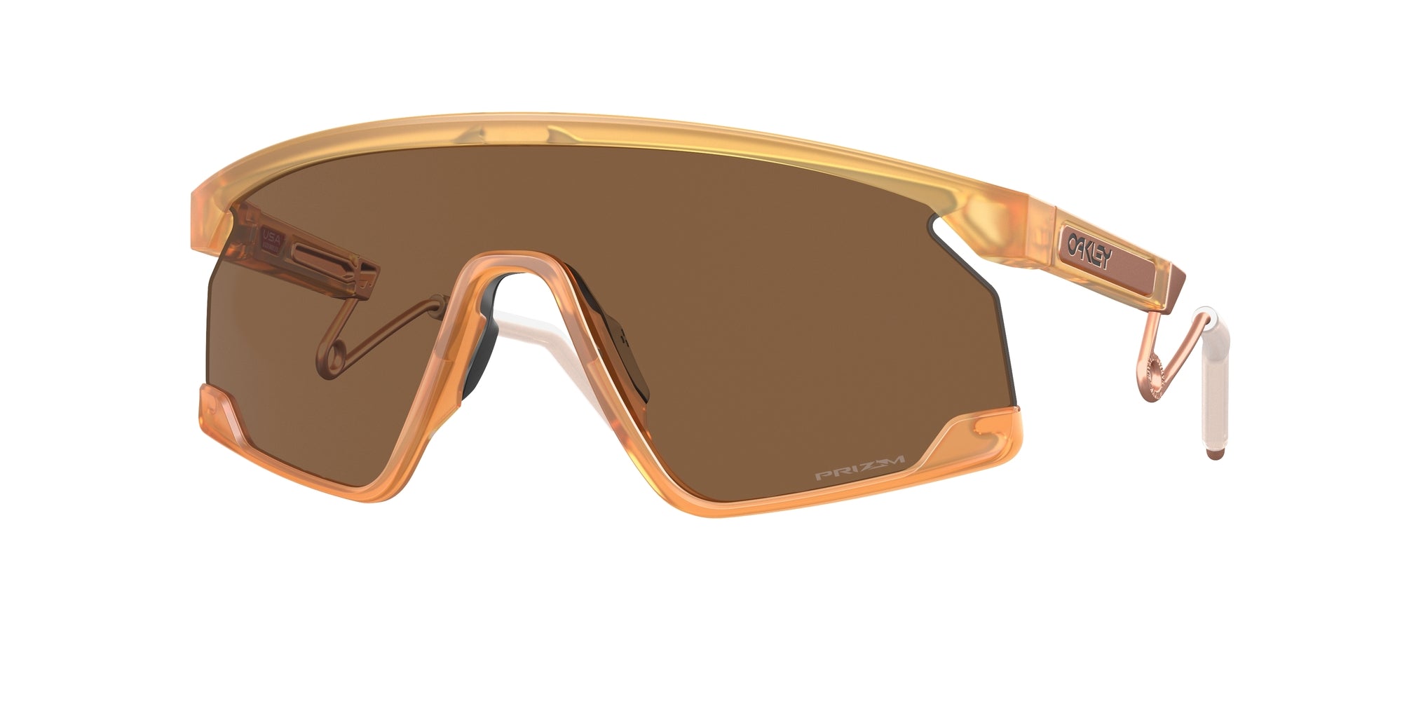 Oakley Uomo Oakley OO9237 BXTR METAL 923706 Occhiali da sole O_Matter Arancione Rame Maschera Normale Prizm Oakley Uomo Oakley OO9237 BXTR METAL 923706 Occhiali da sole O_Matter Arancione Rame Maschera Normale Prizm