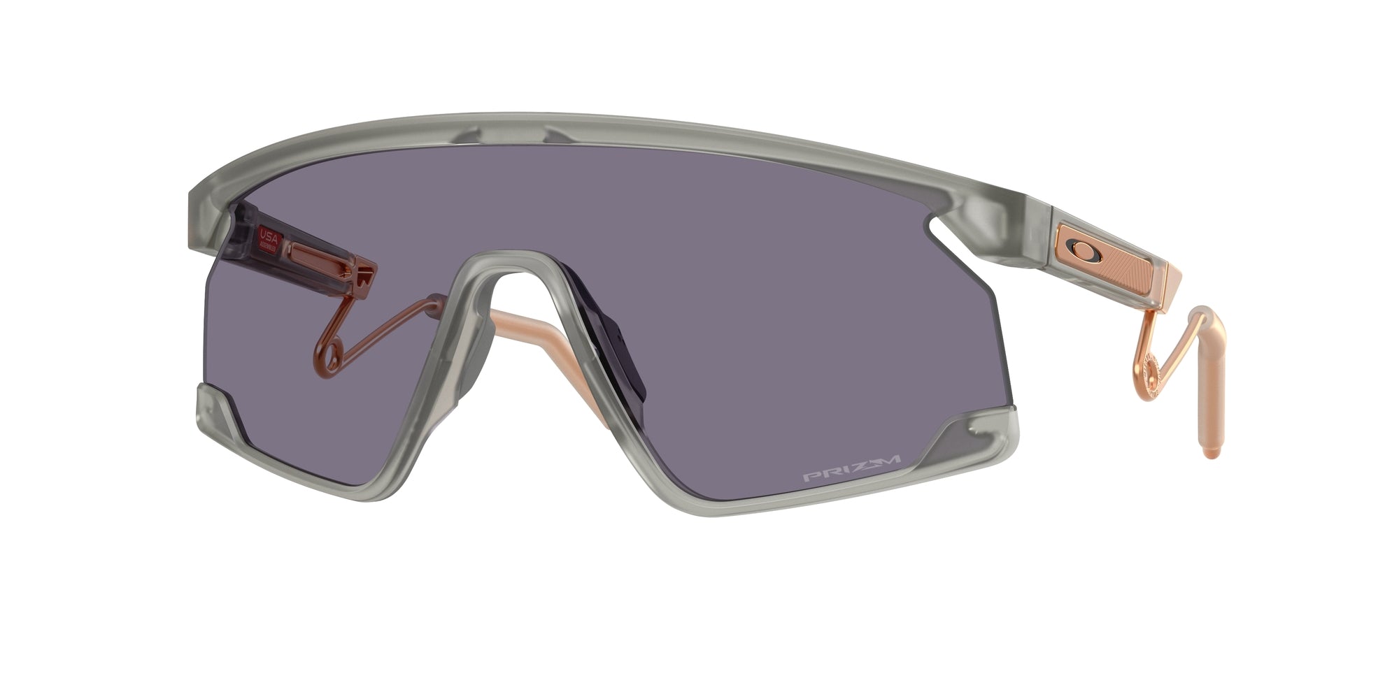 Oakley Uomo Oakley OO9237 BXTR METAL 923713 Occhiali da sole O_Matter Grigio Grigio Maschera Normale