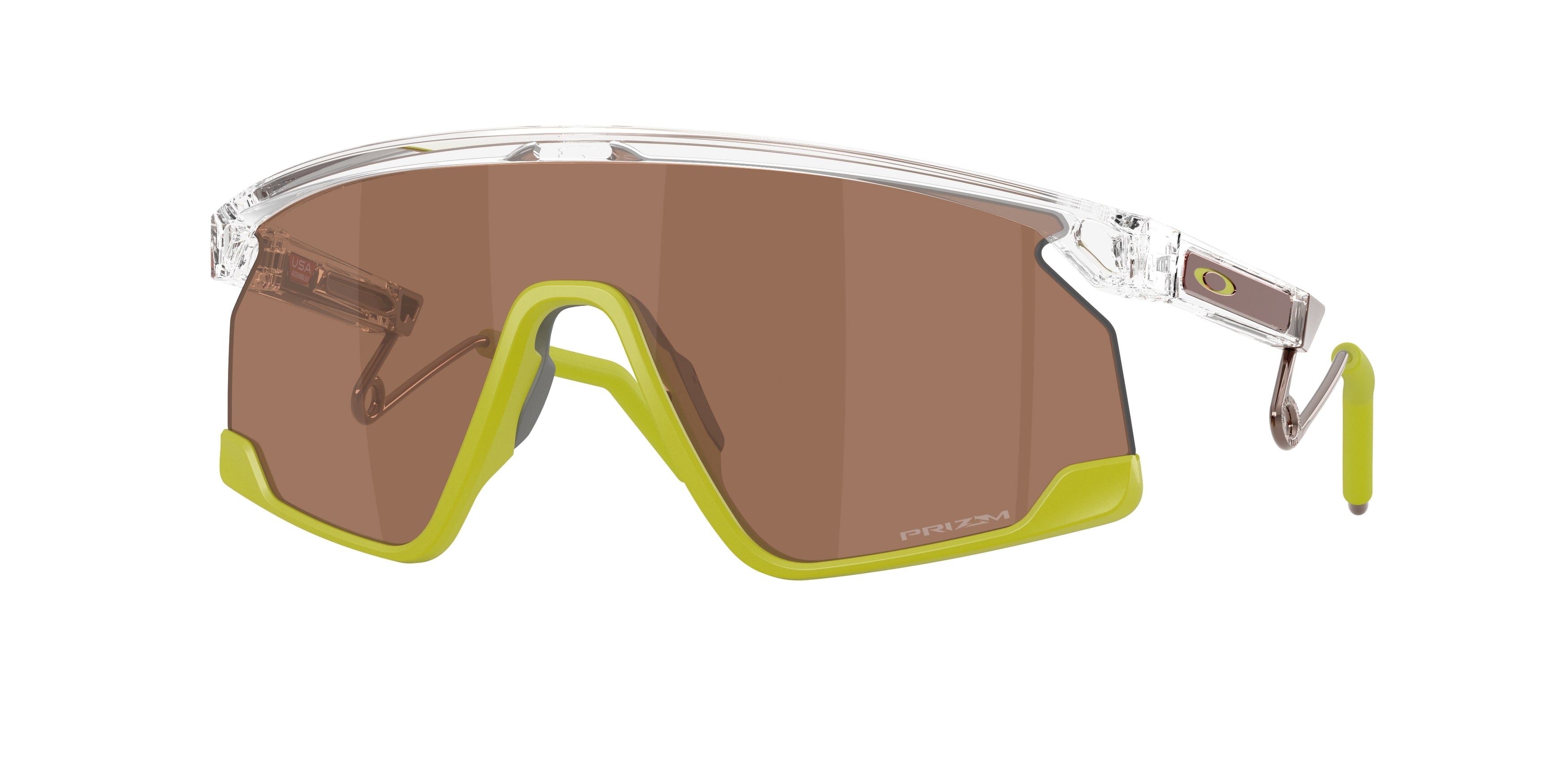 Oakley Uomo Oakley OO9237 BXTR METAL 923715 Occhiali da sole O_Matter Trasparente Marrone Maschera Normale