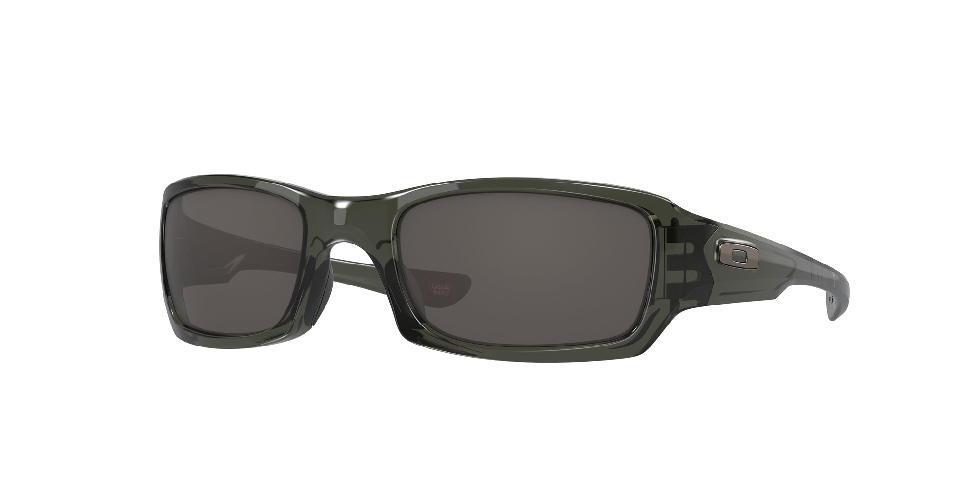 Oakley Uomo Oakley OO9238 FIVES SQUARED 923805 Occhiali da sole O_Matter Grigio Grigio Squadrata Normale Prizm
