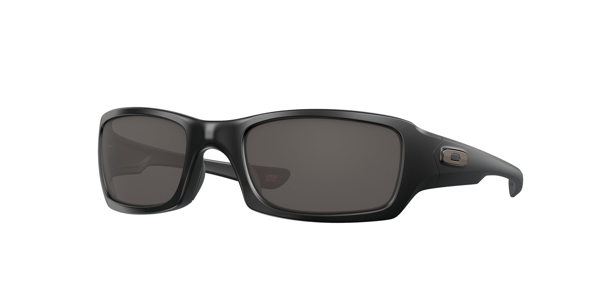 Oakley Uomo Oakley OO9238 FIVES SQUARED 923810 Occhiali da sole O_Matter Nero Grigio Squadrata Normale
