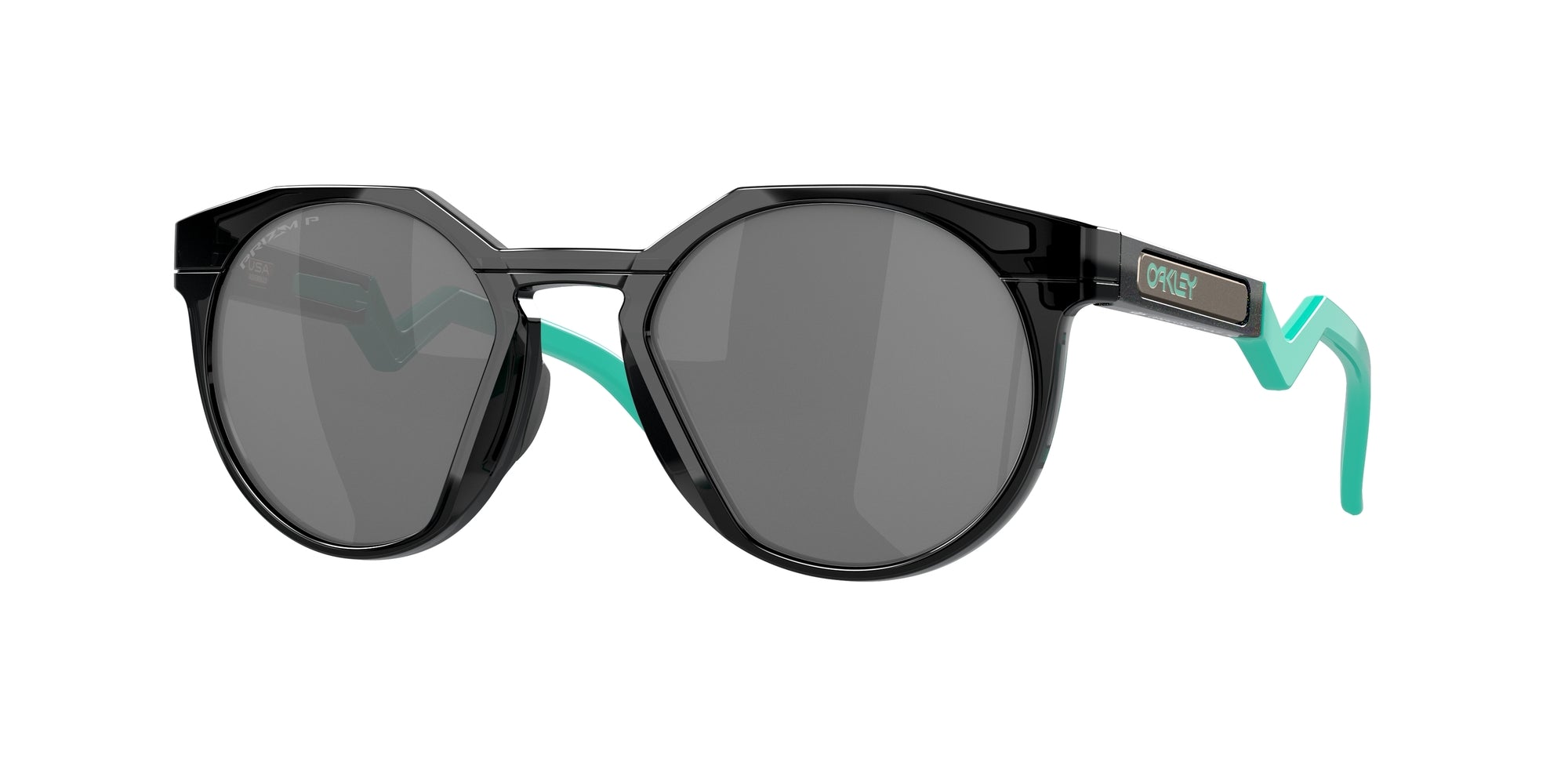 Oakley Uomo Oakley OO9242 HSTN 924209 Occhiali da sole O_Matter Nero Grigio Rotonda Polarizzata Prizm Oakley Uomo Oakley OO9242 HSTN 924209 Occhiali da sole O_Matter Nero Grigio Rotonda Polarizzata Prizm