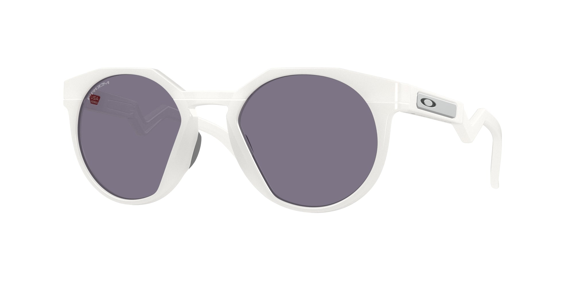 Oakley Uomo Oakley OO9242 HSTN 924218 Occhiali da sole O_Matter Bianco Grigio Rotonda Normale Oakley Uomo Oakley OO9242 HSTN 924218 Occhiali da sole O_Matter Bianco Grigio Rotonda Normale