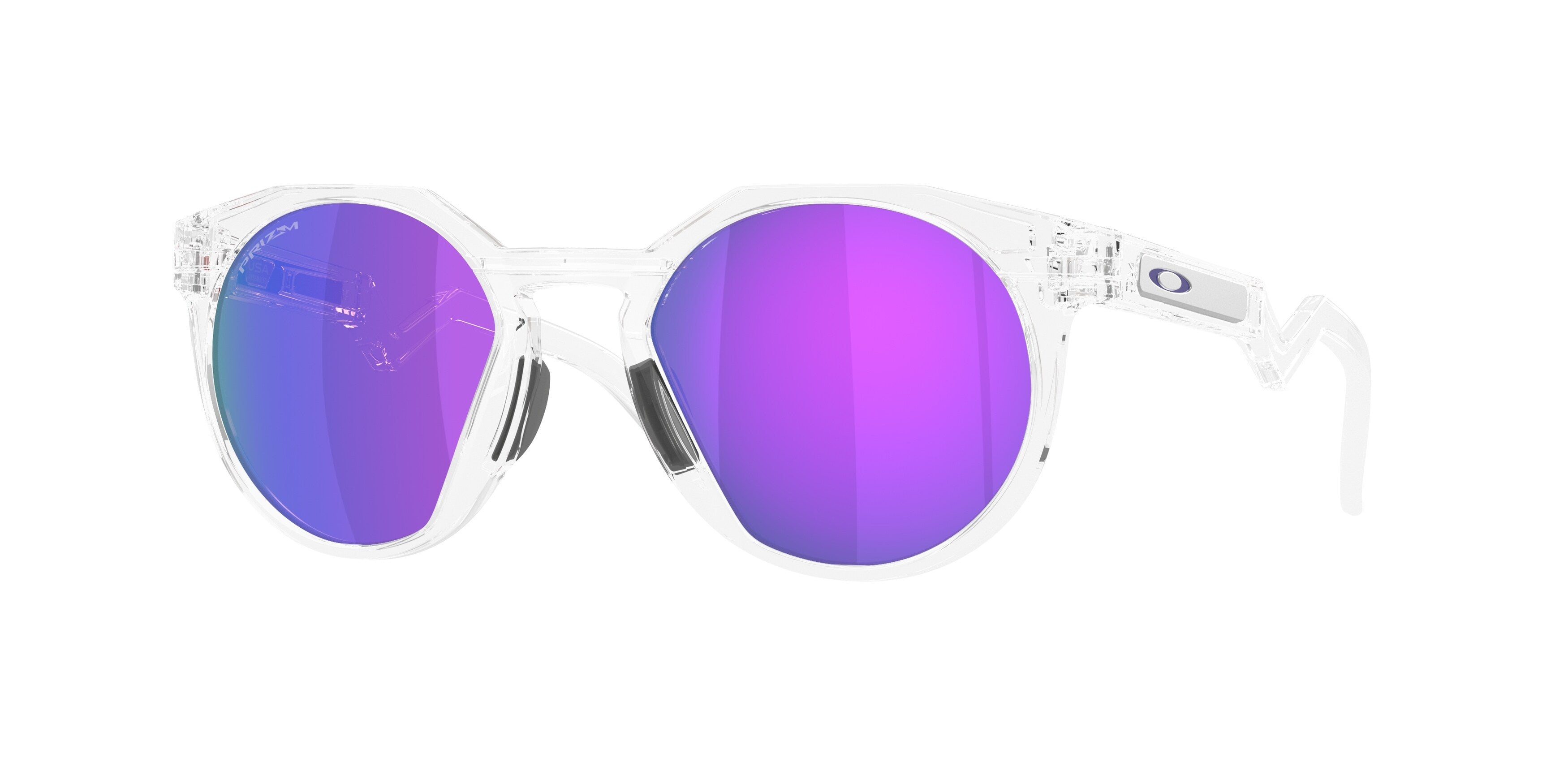 Oakley Uomo Oakley OO9242 HSTN 924224 Occhiali da sole O_Matter Trasparente Viola Rotonda Normale Oakley Uomo Oakley OO9242 HSTN 924224 Occhiali da sole O_Matter Trasparente Viola Rotonda Normale