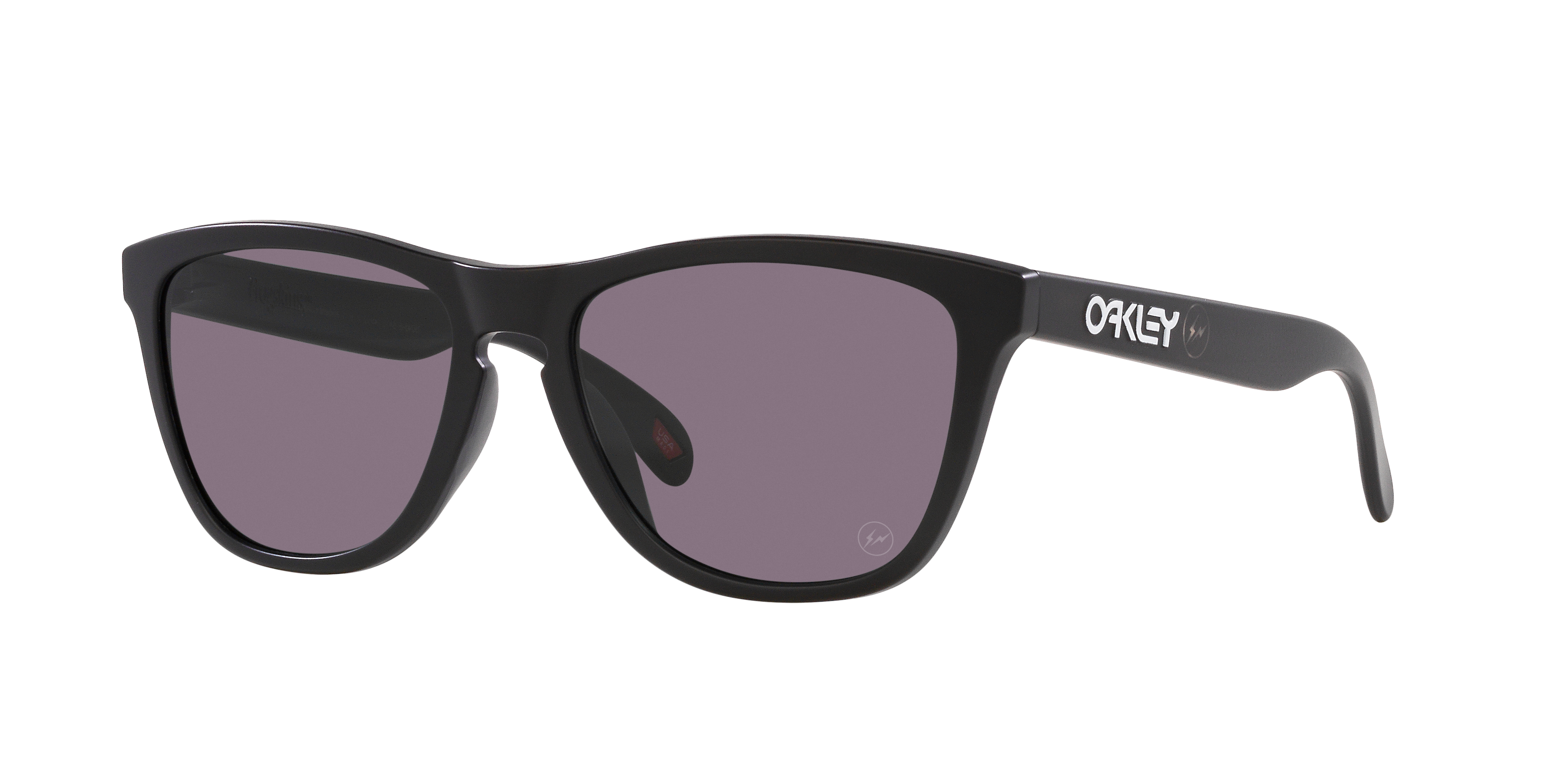 Oakley Uomo Oakley OO9245 FROGSKINS (A) 9245E1 Occhiali da sole O_Matter Nero Grigio Squadrata Normale Oakley Uomo Oakley OO9245 FROGSKINS (A) 9245E1 Occhiali da sole O_Matter Nero Grigio Squadrata Normale