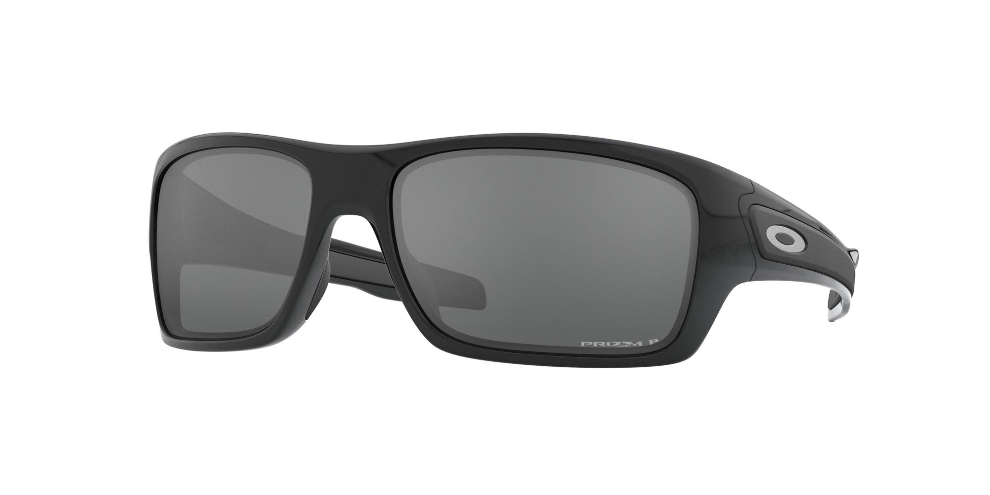 Oakley Uomo Oakley OO9263 TURBINE 926341 Occhiali da sole O_Matter Nero Grigio Squadrata Polarizzata Prizm