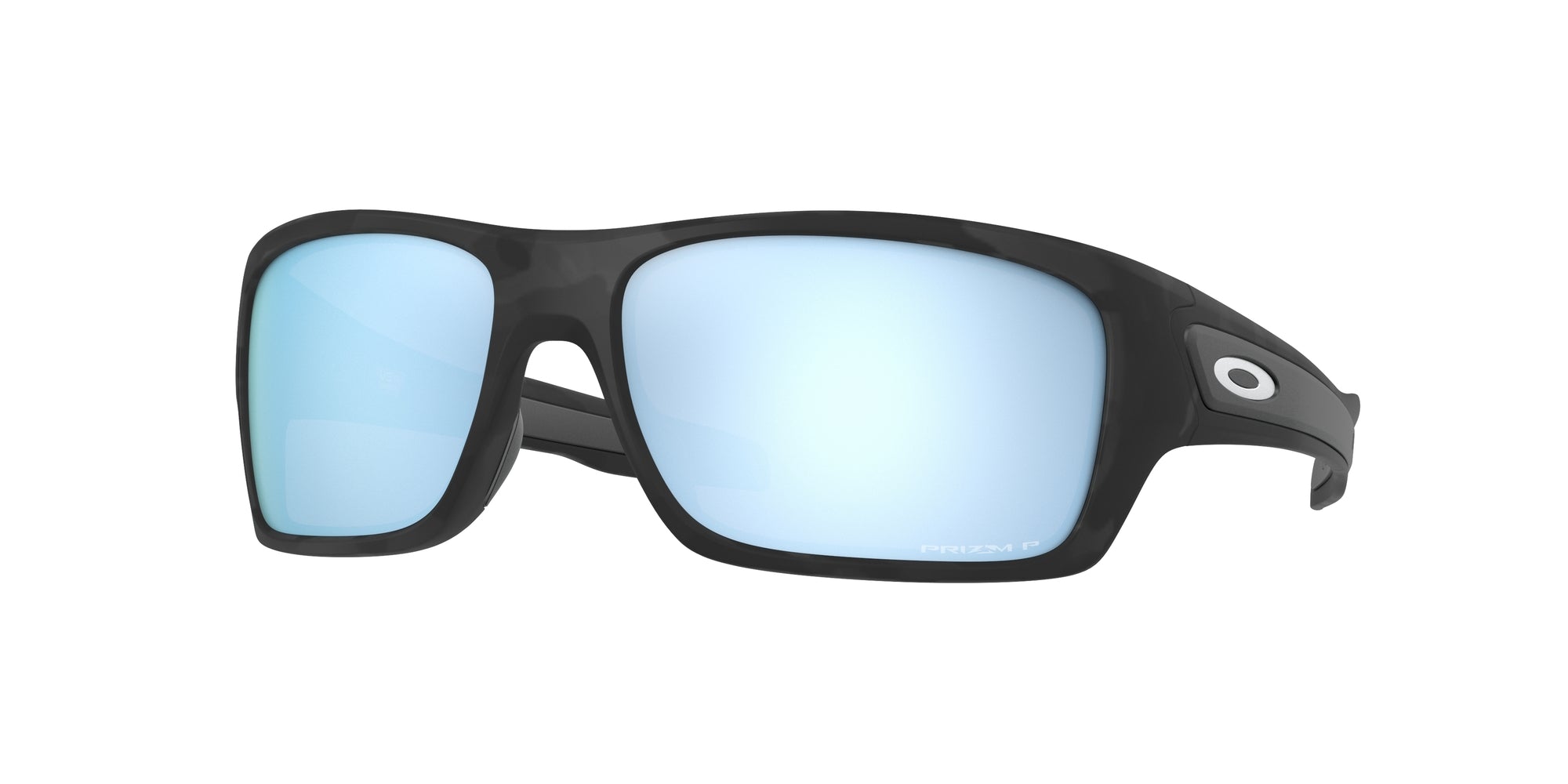 Oakley Uomo Oakley OO9263 TURBINE 926364 Occhiali da sole O_Matter Grigio Blu Squadrata Polarizzata Prizm