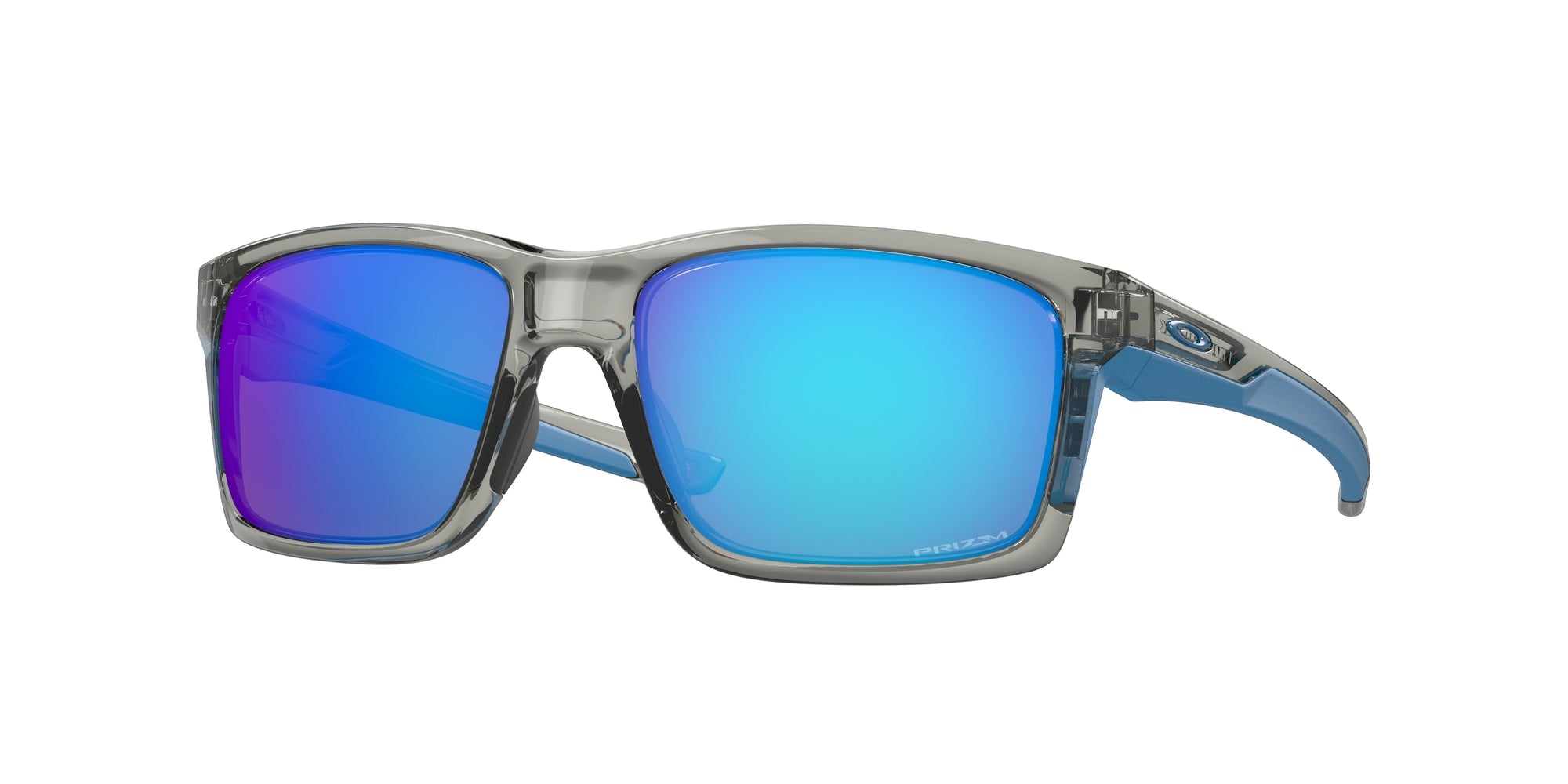 Oakley Uomo Oakley OO9264 MAINLINK 926442 Occhiali da sole O_Matter Grigio Blu Squadrata Normale Prizm