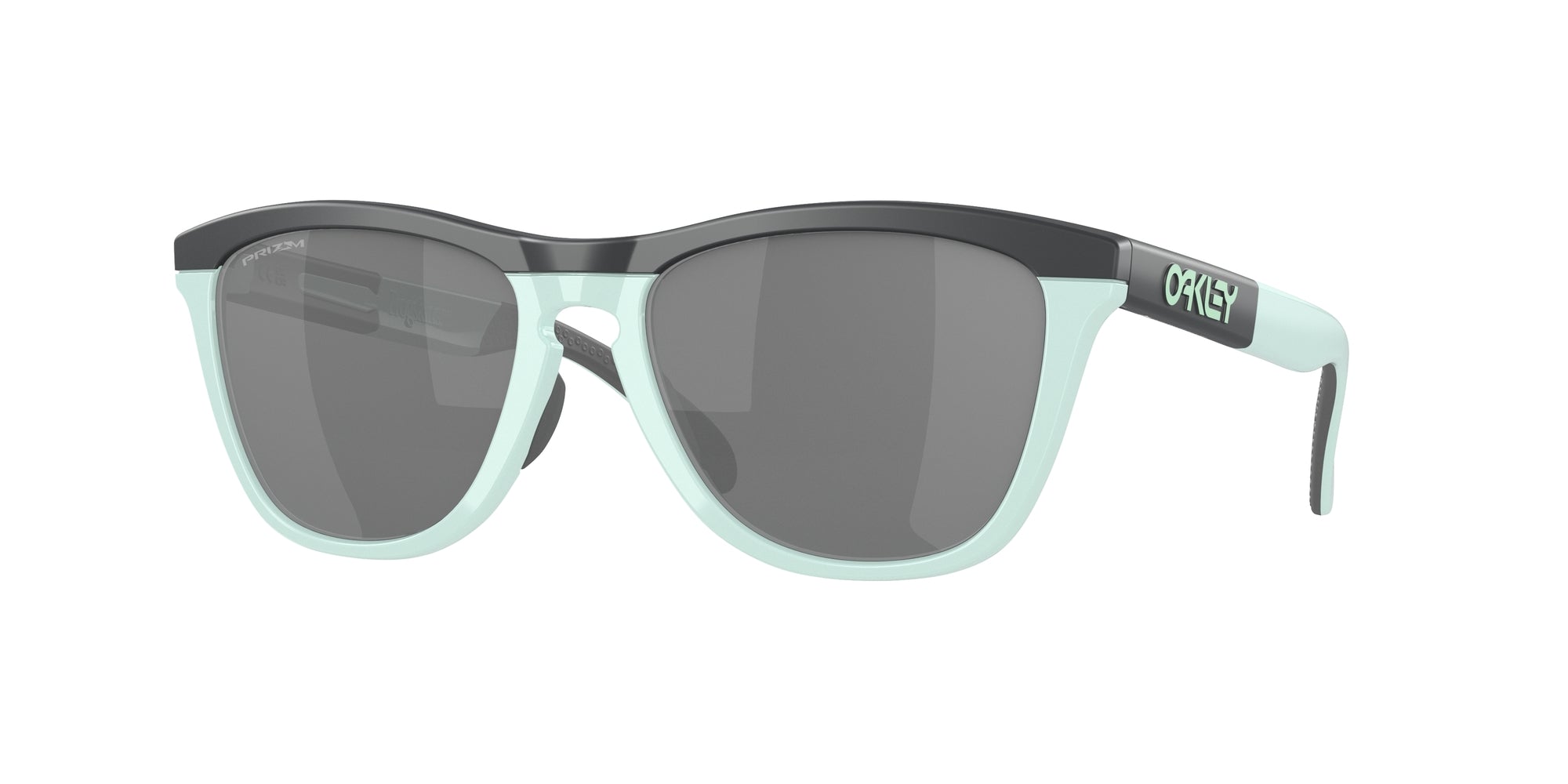 Oakley Uomo Oakley OO9284 FROGSKINS RANGE 928403 Occhiali da sole O_Matter Grigio Grigio Rotonda Normale Prizm