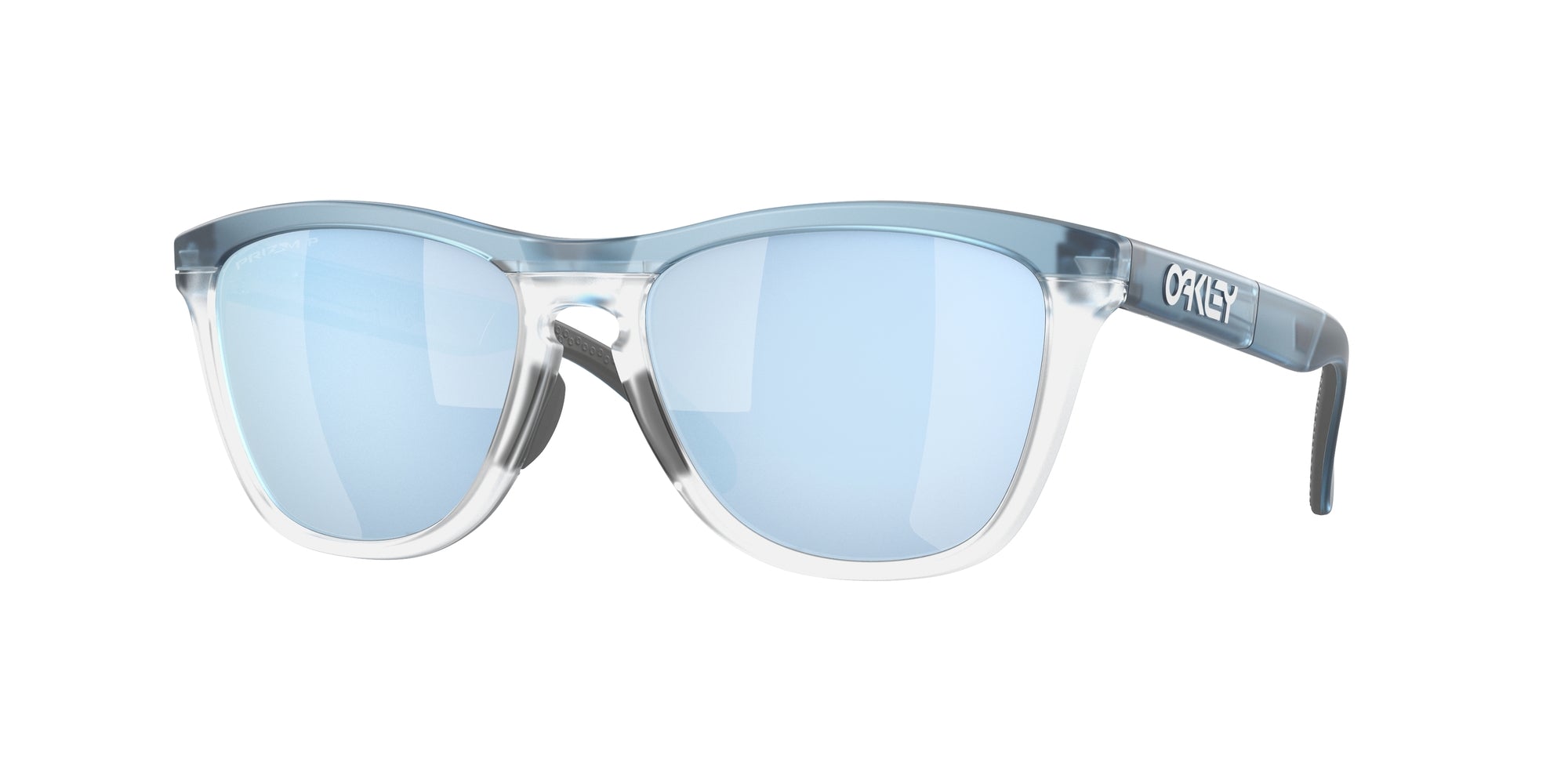 Oakley Uomo Oakley OO9284 FROGSKINS RANGE 928409 Occhiali da sole O_Matter Grigio Blu Rotonda Polarizzata Prizm Oakley Uomo Oakley OO9284 FROGSKINS RANGE 928409 Occhiali da sole O_Matter Grigio Blu Rotonda Polarizzata Prizm