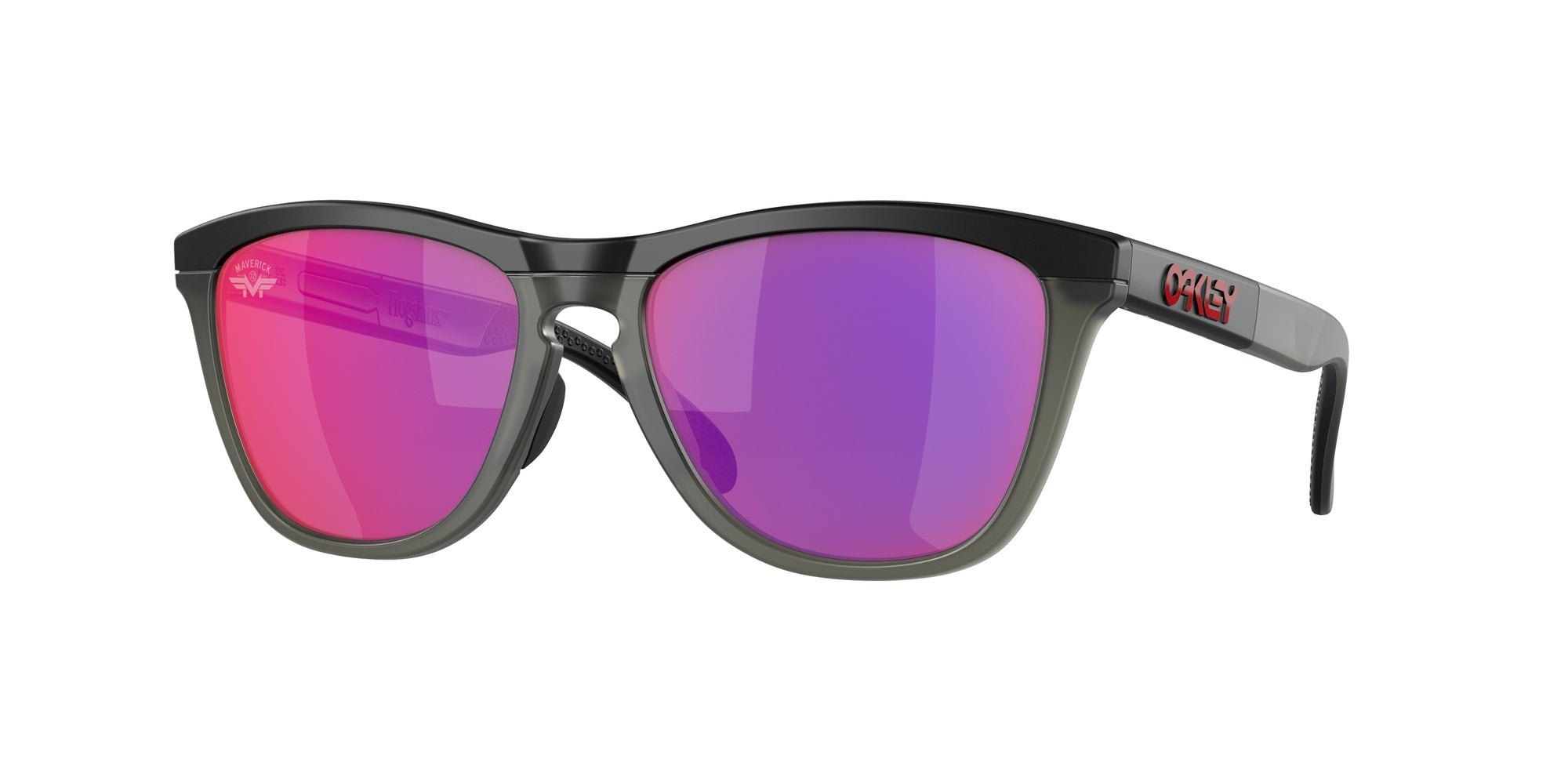 Oakley Uomo Oakley OO9284 FROGSKINS RANGE 928413 Occhiali da sole O_Matter Nero Viola Rotonda Normale Prizm Oakley Uomo Oakley OO9284 FROGSKINS RANGE 928413 Occhiali da sole O_Matter Nero Viola Rotonda Normale Prizm