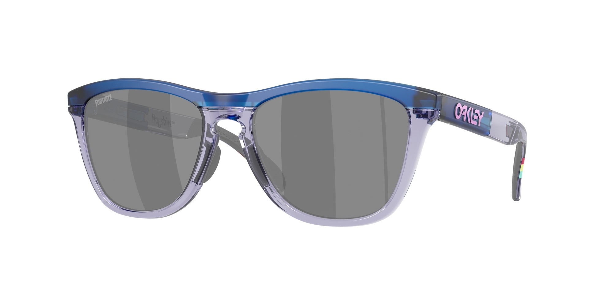 Oakley Uomo Oakley OO9284 FROGSKINS RANGE 928416 Occhiali da sole O_Matter Blu Grigio Rotonda Normale