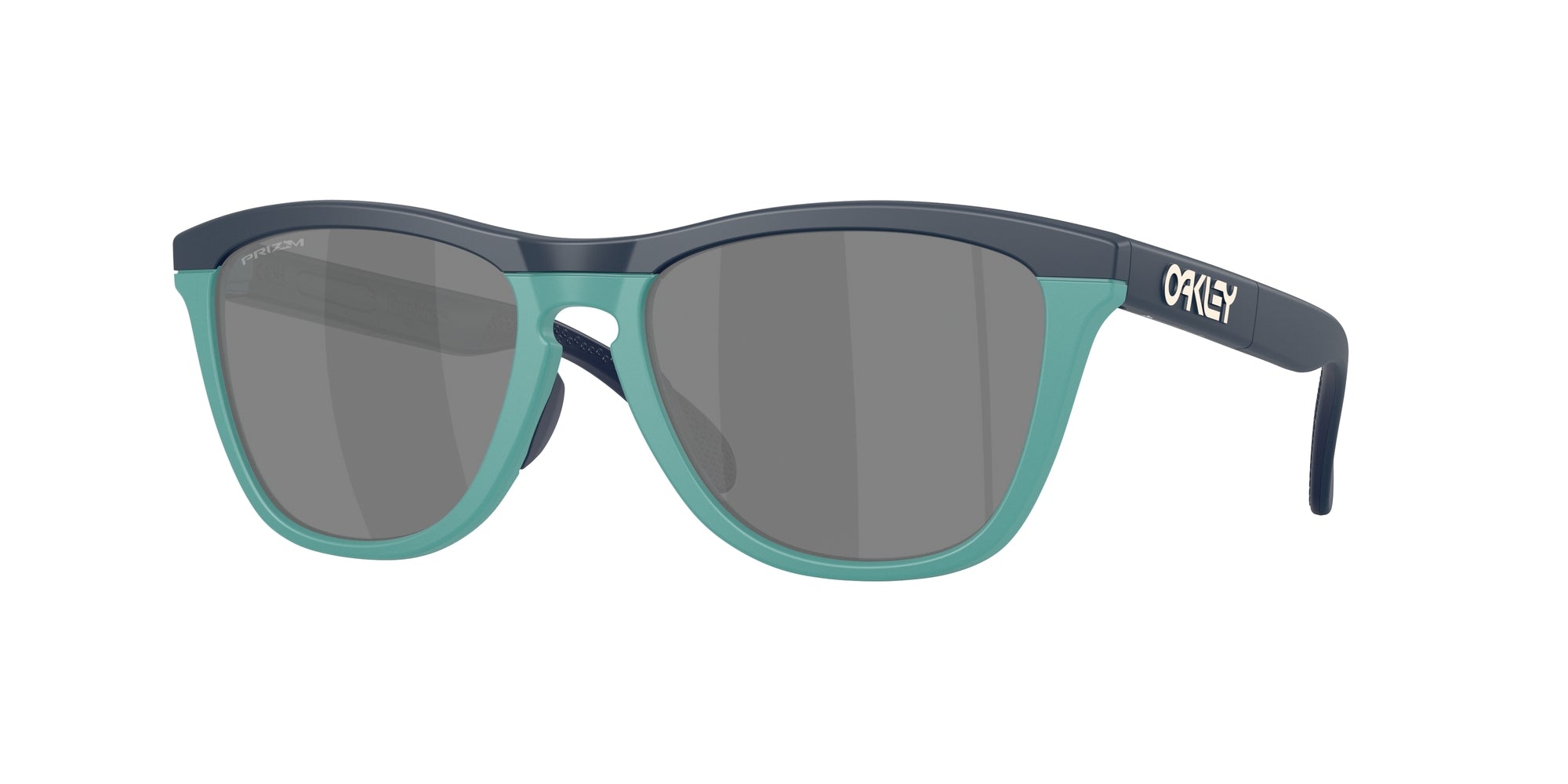 Oakley Uomo Oakley OO9284 FROGSKINS RANGE 928417 Occhiali da sole O_Matter Blu Grigio Rotonda Normale