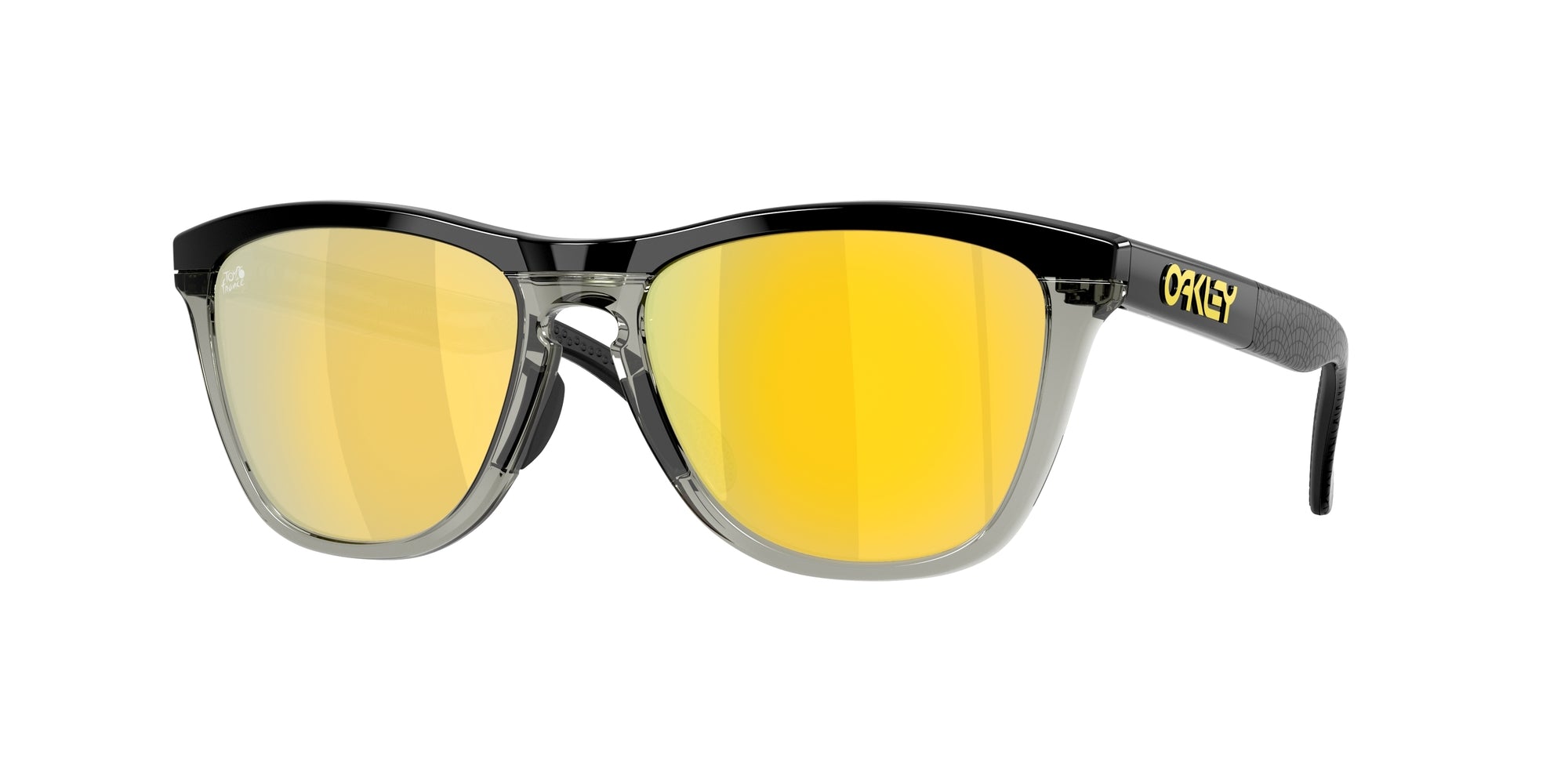 Oakley Uomo Oakley OO9284 FROGSKINS RANGE 928418 Occhiali da sole O_Matter Nero Oro Rotonda Polarizzata Oakley Uomo Oakley OO9284 FROGSKINS RANGE 928418 Occhiali da sole O_Matter Nero Oro Rotonda Polarizzata