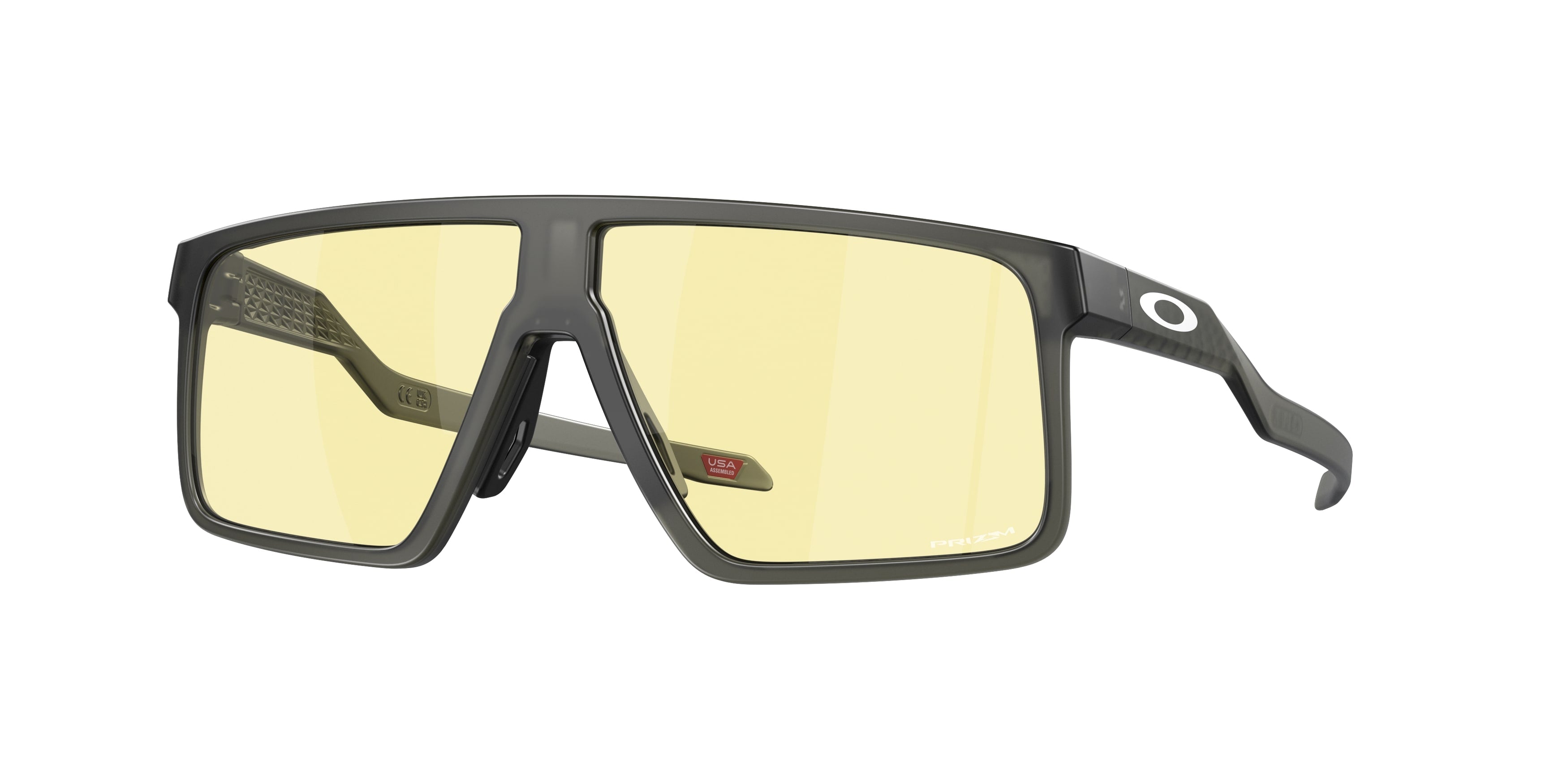 Oakley Uomo Oakley OO9285 HELUX 928502 Occhiali da sole O_Matter Grigio Prizm Gaming Squadrata Normale Prizm