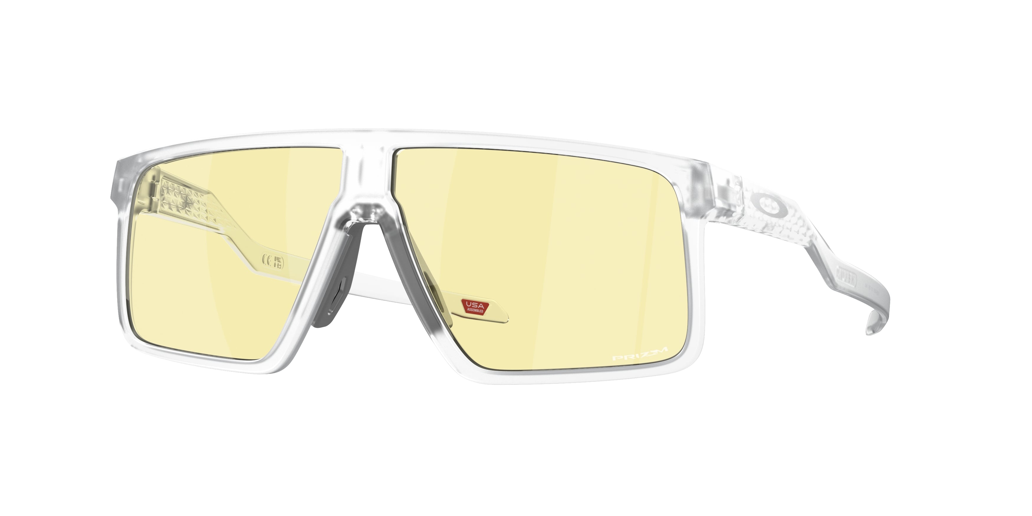 Oakley Uomo Oakley OO9285 HELUX 928504 Occhiali da sole O_Matter Trasparente Prizm Gaming Squadrata Normale Prizm