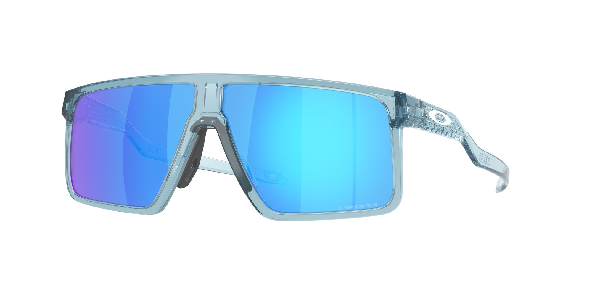Oakley Uomo Oakley OO9285 HELUX 928508 Occhiali da sole O_Matter Grigio Blu Squadrata Normale