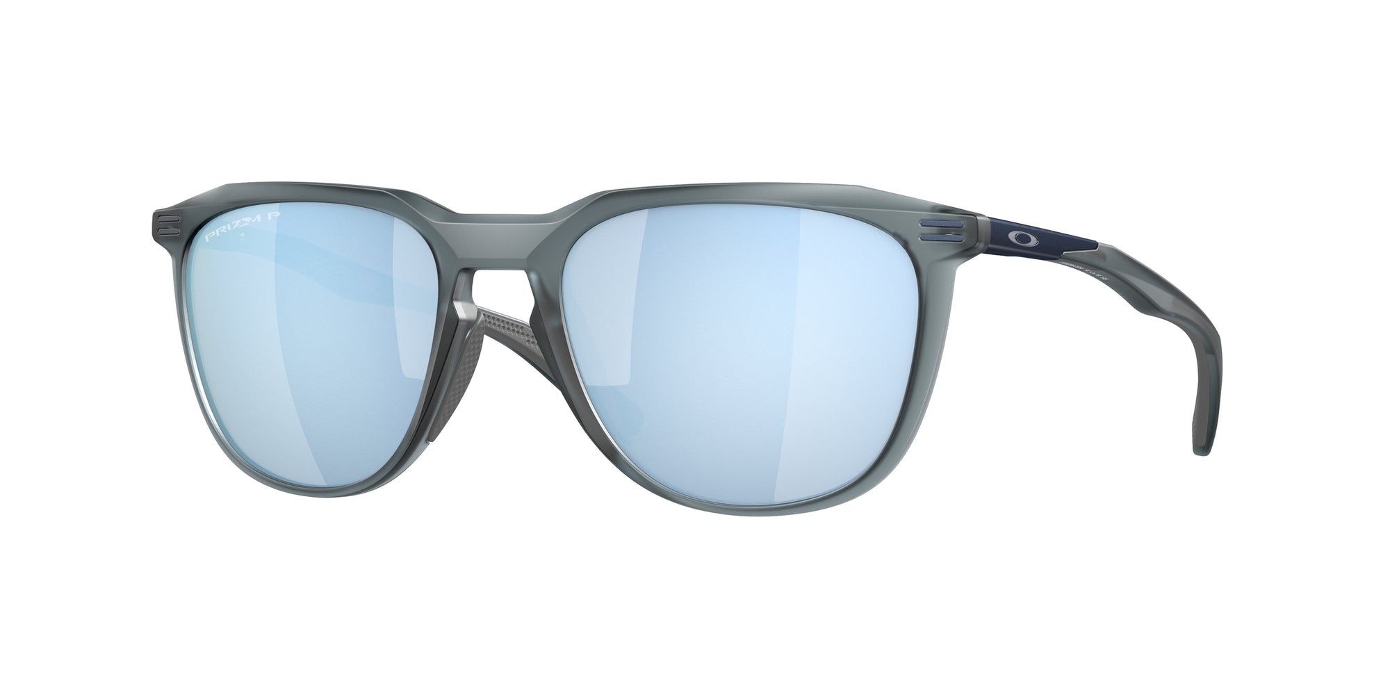 Oakley Uomo Oakley OO9286 THURSO 928605 Occhiali da sole O_Matter Grigio Blu Squadrata Polarizzata Prizm